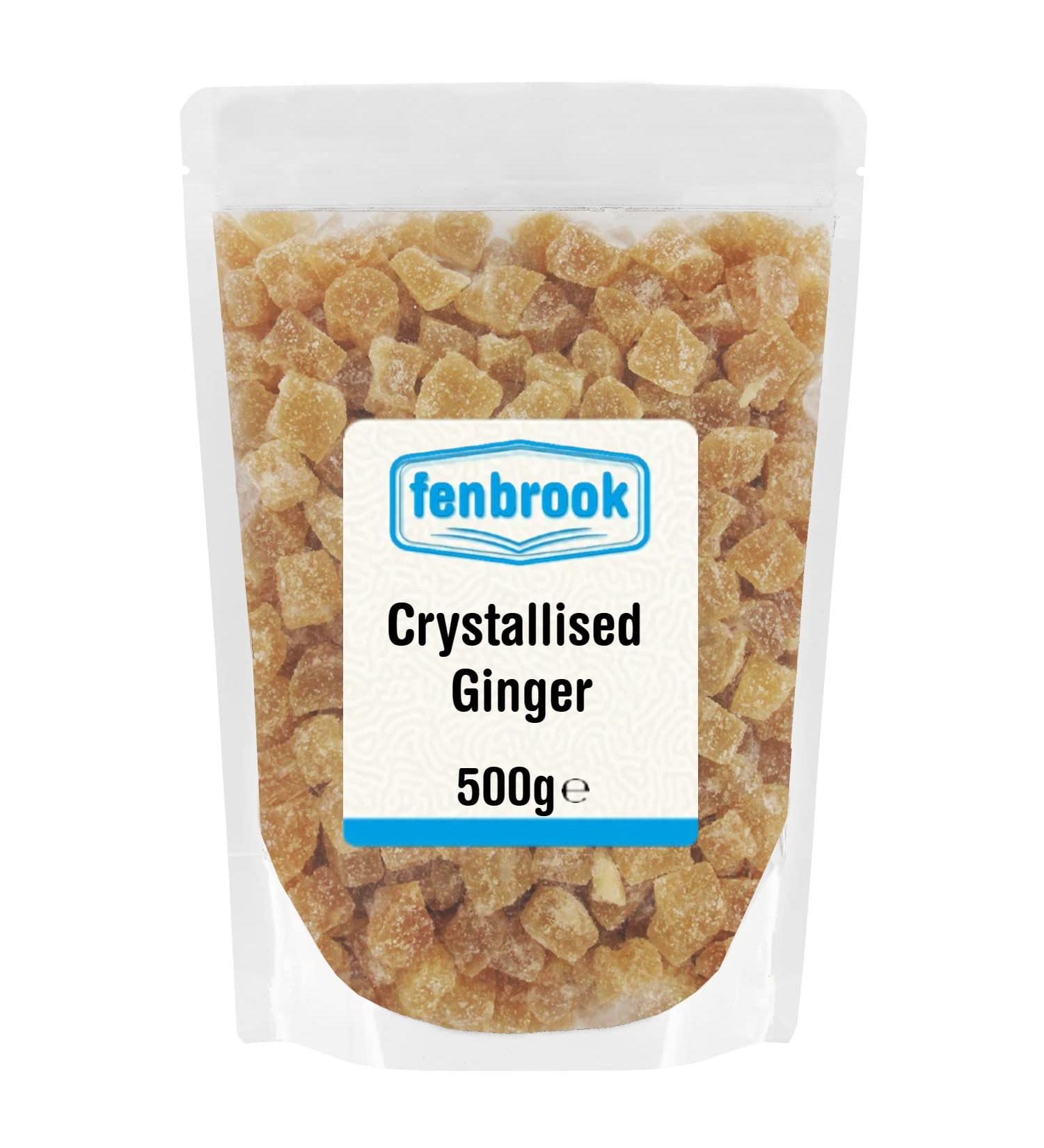 Crystallised Ginger 500g by Fenbrook