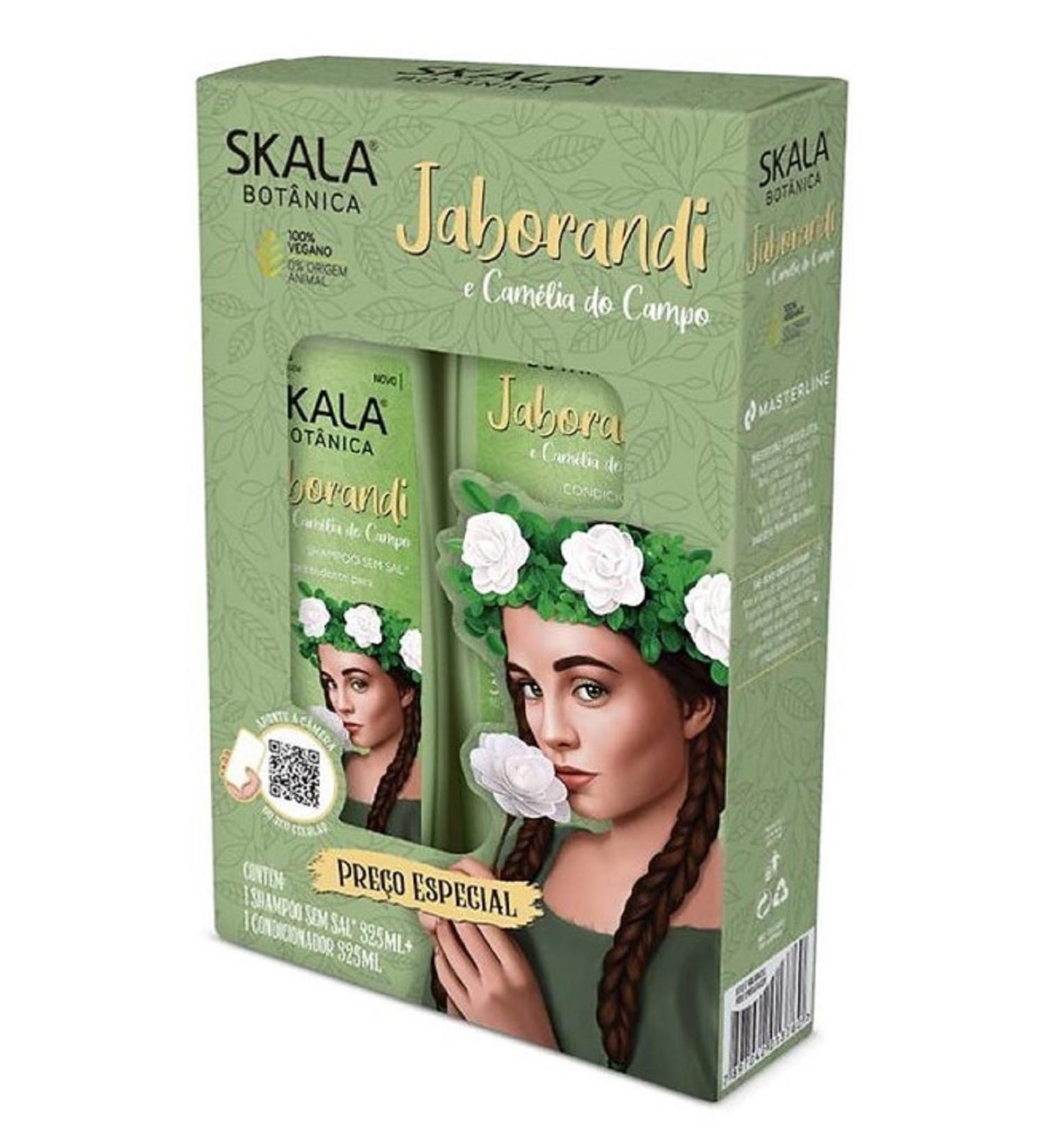 Buy Skala Botanica Jaborandi & Camelia do Campo Shampoo & Conditioner 325ml - Nourishing Hair Treatment for All Hair Types - International Shipping Available - Buy Online on GoSupps.com