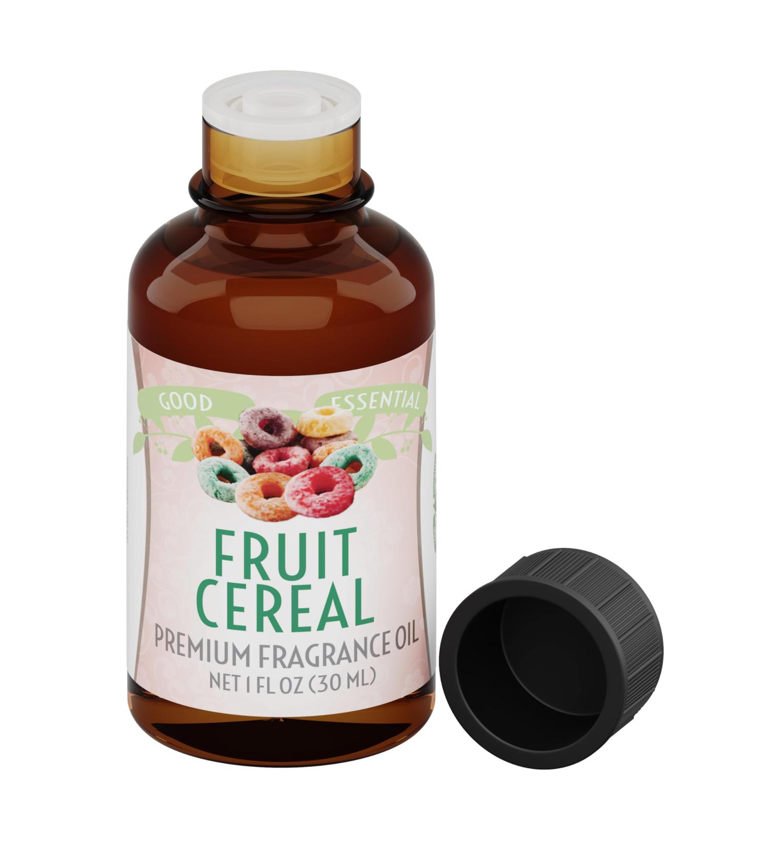 Good Essential Professional Fruit Cereal Fragrance Oil 30ml - Ideal for Candles Soaps Lotions Diffusers | Fruity Cereal Scented Oil for Candle Making - 1 Fl Oz - Buy Online on GoSupps.com