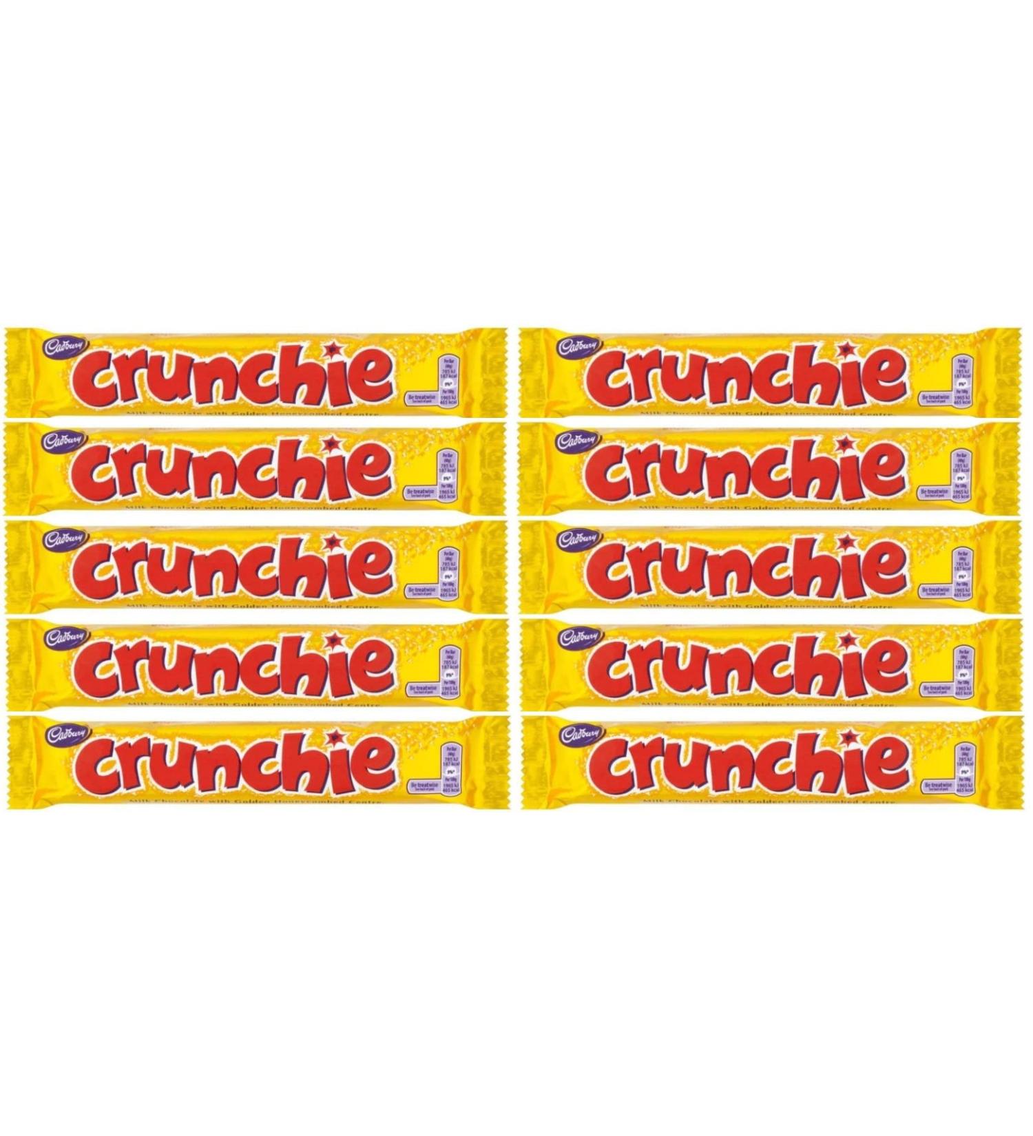 Cadbury Crunchie - Bag of 10 Bars