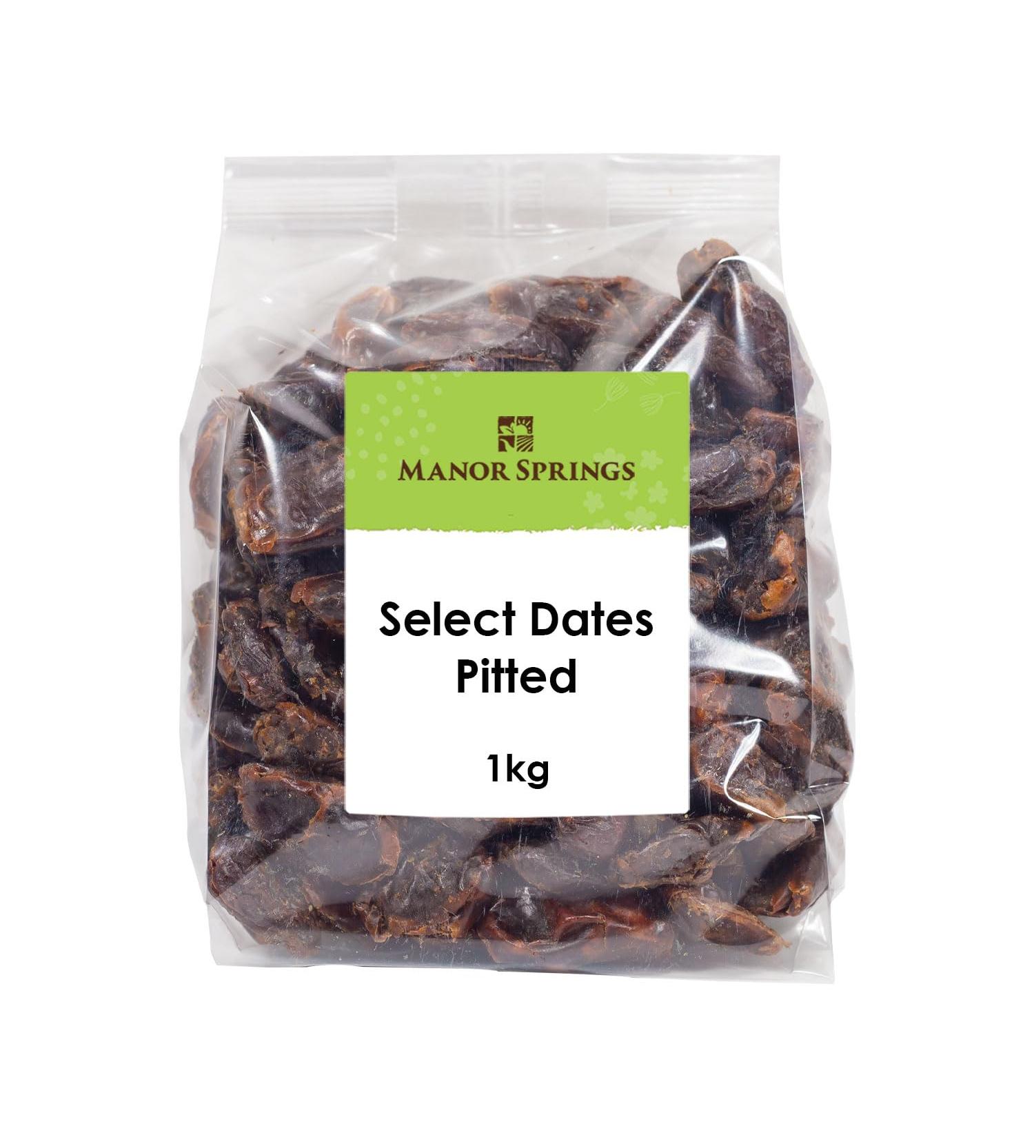 Select Dates Pitted 1kg by Manor Springs
