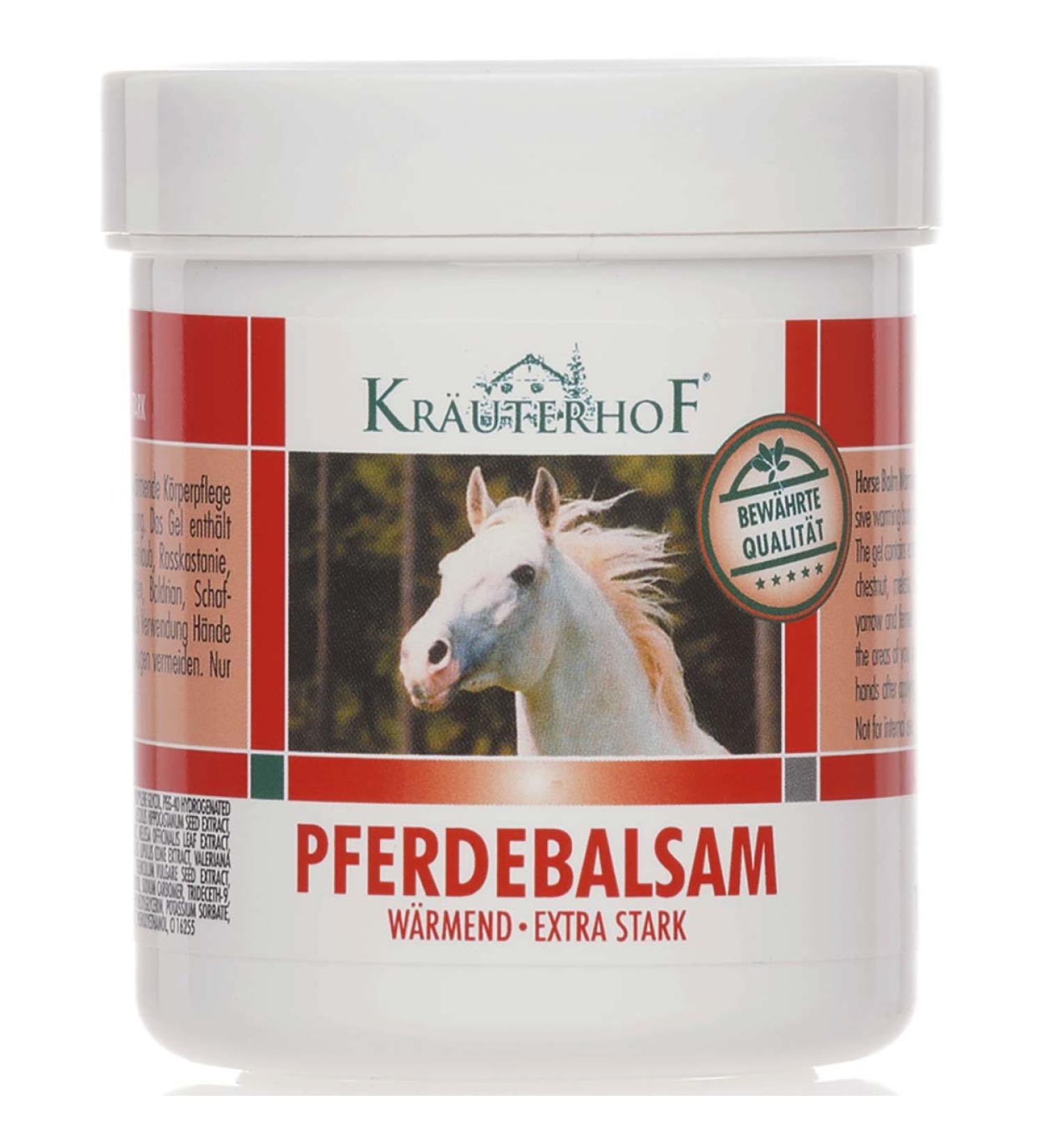 La Cour Herbes 5 Packs de Cheval Baume Gel chauffant Extra Forte 5 bo tes a 100 ml