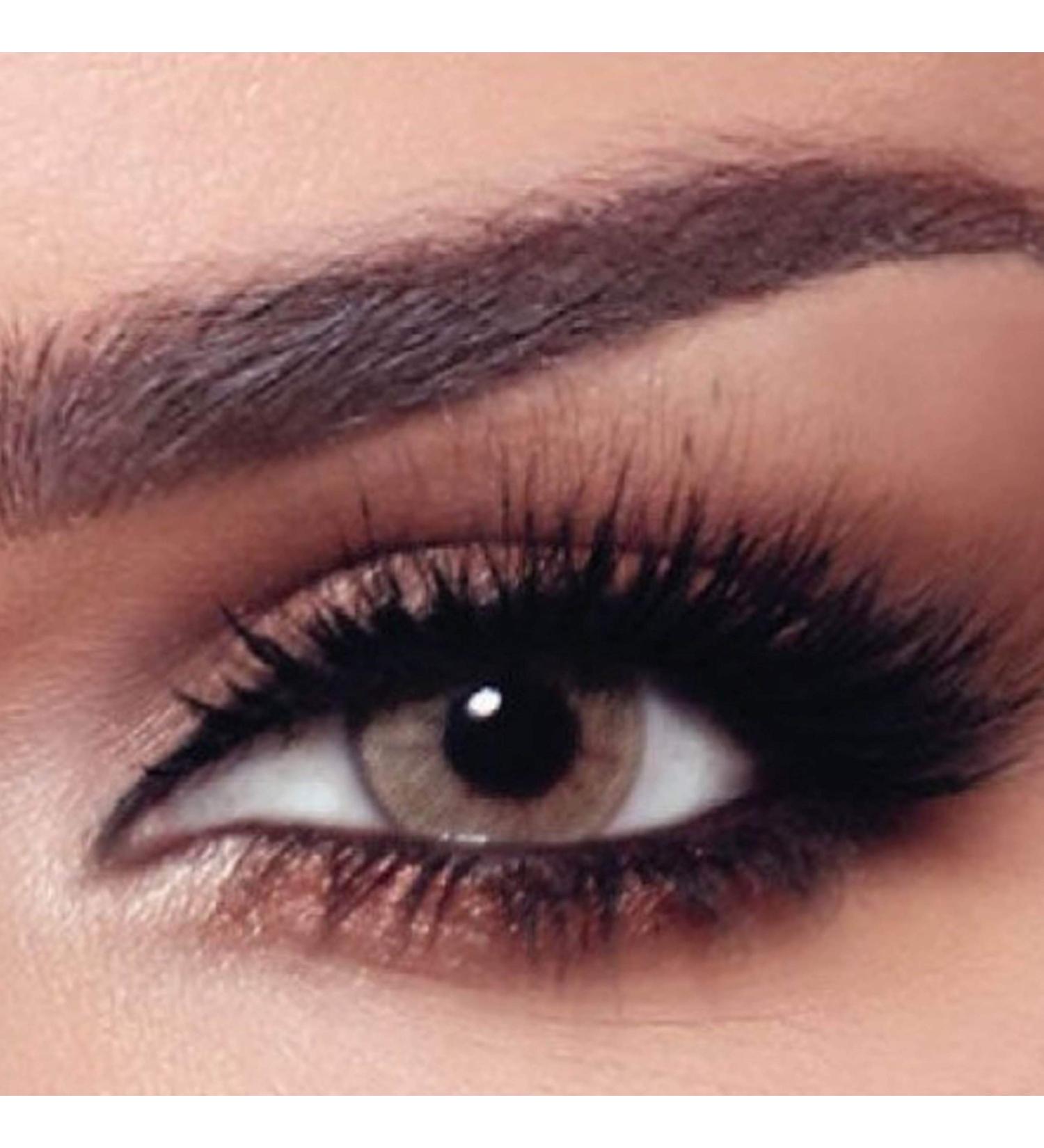 Bella 1-Day Colored Contact Lenses - Hazel Beige - Natural Light & Golden Brown - Perfect for Dark Eyes - 10x Daily Lenses - No Prescription Needed - Buy Online on GoSupps.com