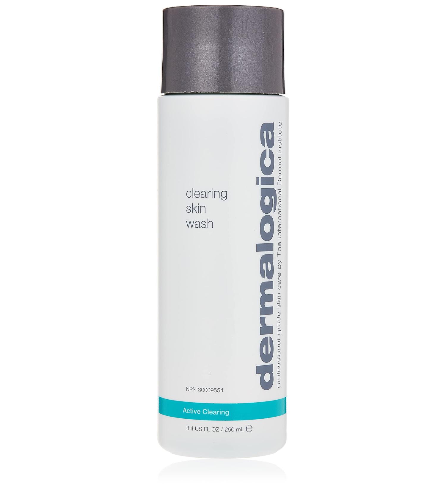 Dermalogica Clearing Skin Wash 250ml - Foaming Prebiotic Cleanser for Clear & Radiant Skin Prevents Future Breakouts For Normal Combination And Oily Skin - Buy Online on GoSupps.com