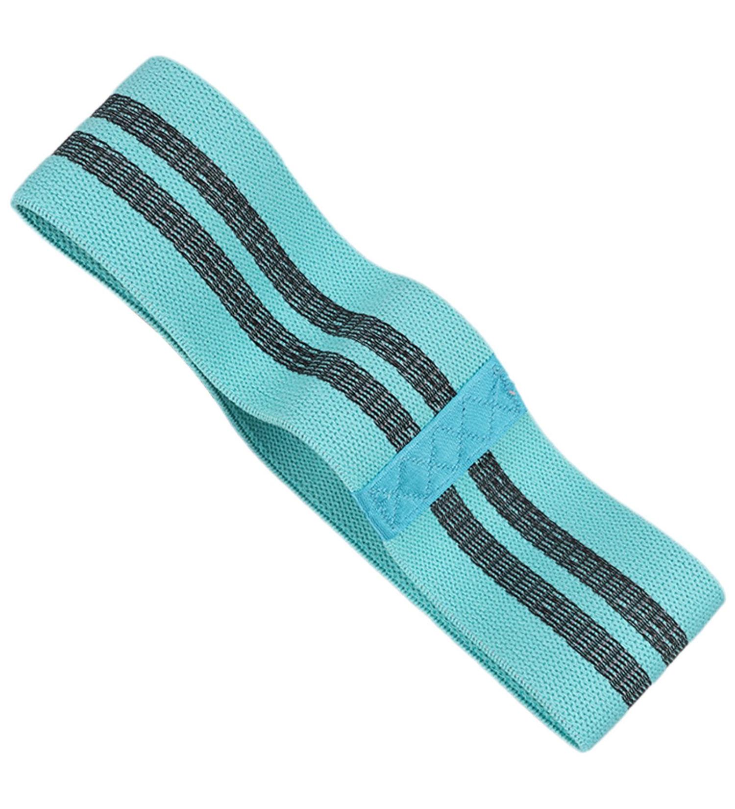 Hip Resistance Band - High Elasticity Workout Bands for Glutes | Ideal for Women & Girls | Perfect for Gym Camping & Dorm - Light Blue - Buy Online on GoSupps.com