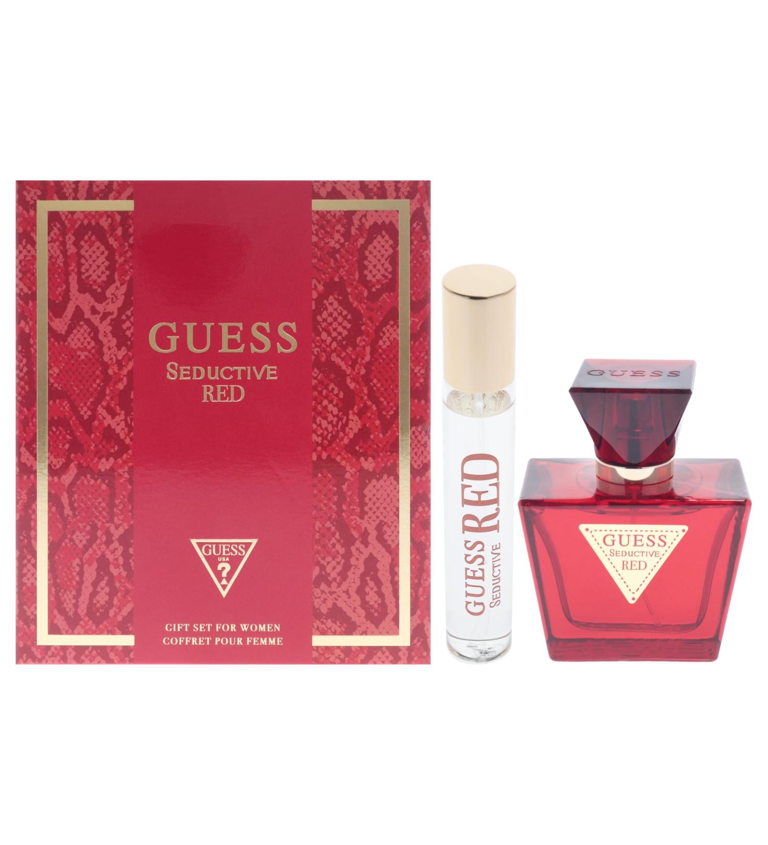Guess Seductive Red for Women - 2 Pc Gift Set 1.7oz EDT Spray 0.5oz EDT Spray - Buy Online on GoSupps.com