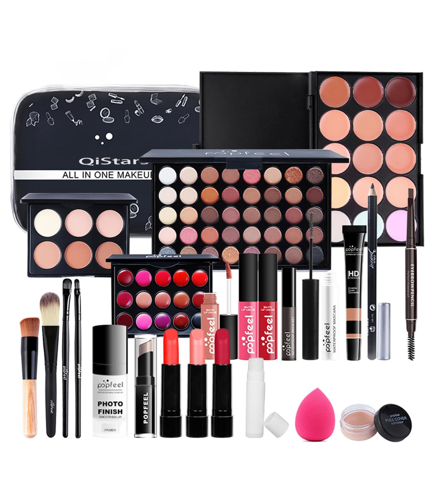 All-in-One Makeup Kit - Complete Cosmetic Gift Set for Women with Makeup Brush Set 003 - Perfect for Every Occasion - Buy Online on GoSupps.com