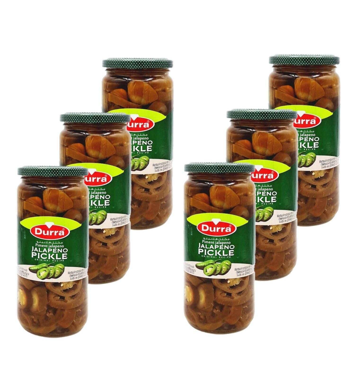 Lot 6x Piment jalapeno marin - Bocal 450g Lot de 6