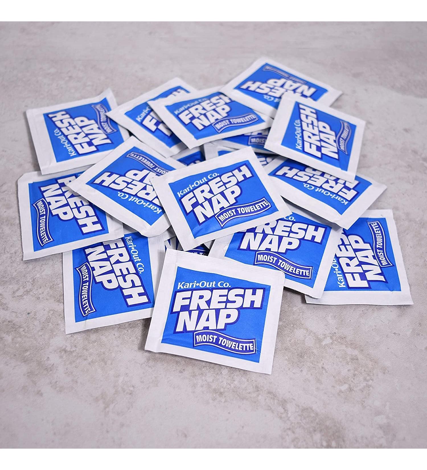 Fresh Nap Moist Towelette 100 Ct. - Refreshing and Convenient Cleansing Wipes - Buy Online on GoSupps.com