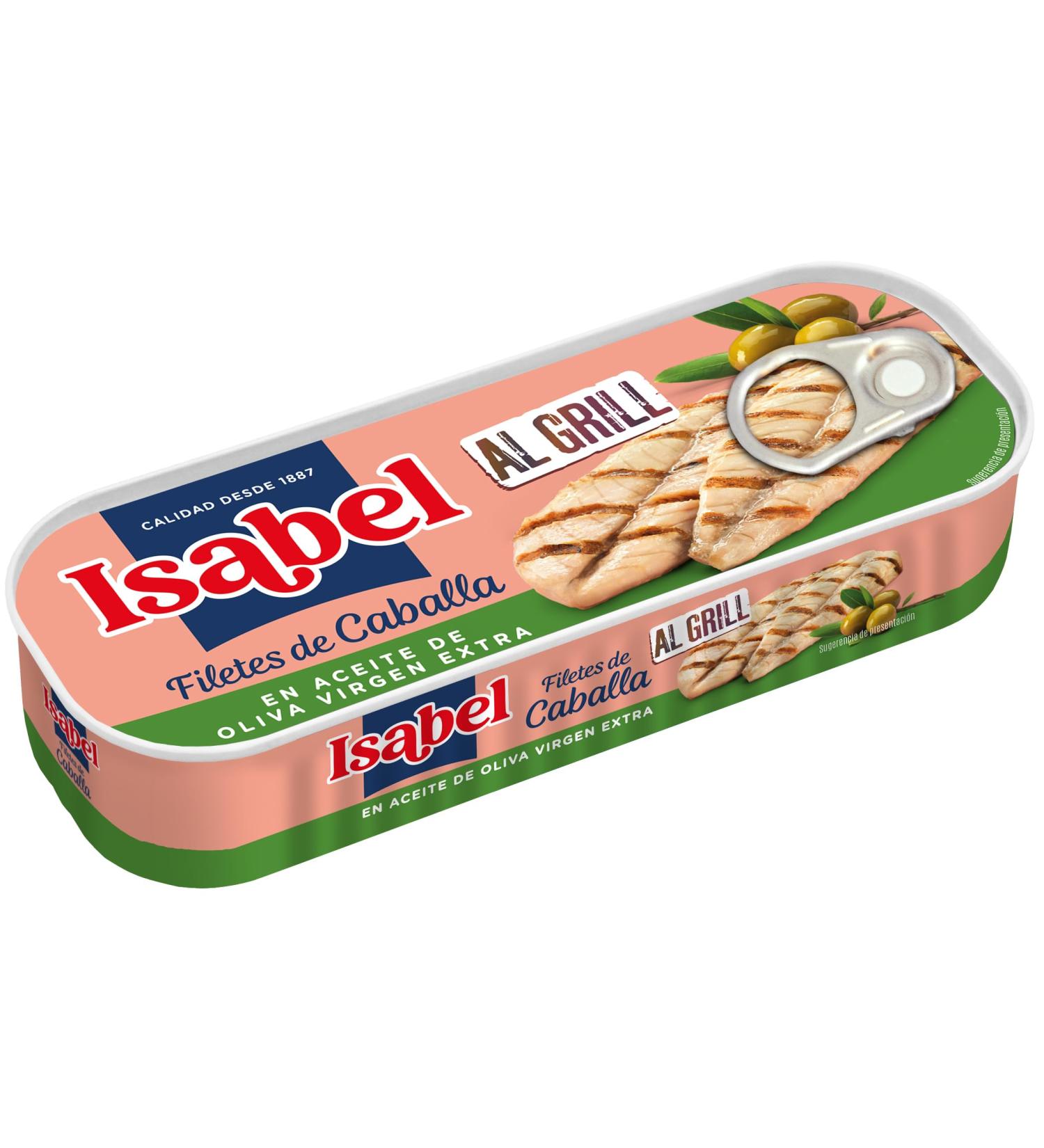 Isabel Caballa Fillets In Aceite De Oliva Virgen Extra Al Grill 120g - Buy Online on GoSupps.com