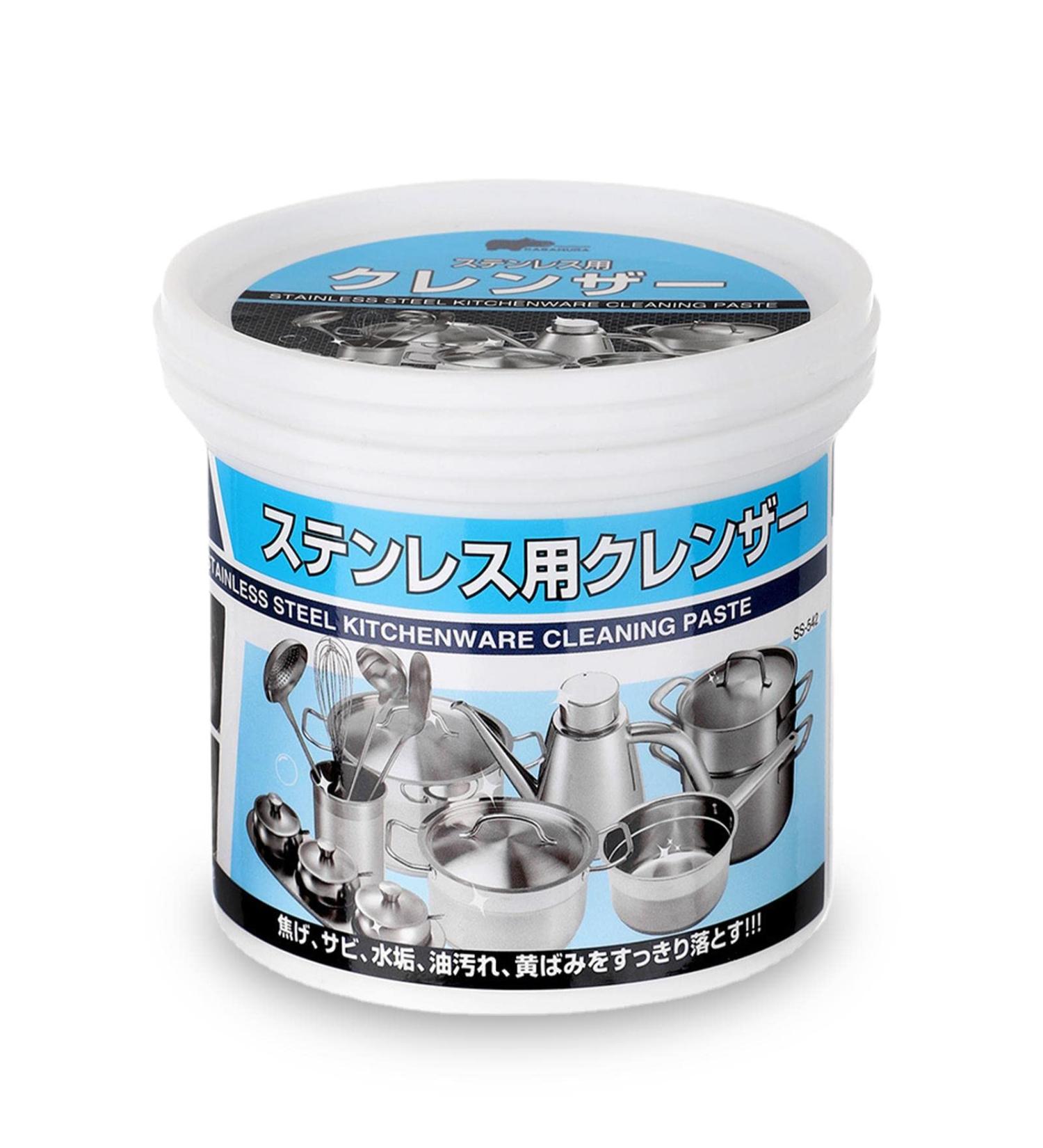 2 Pcs Stainless Steel Cleaning Paste Cookware Cleaning Paste Polish Pastes for Grills Bakeware Dishwashers | Universal Cleaning Cream Cookware Cleaners for Home Restaurant Dobooo - Buy Online on GoSupps.com
