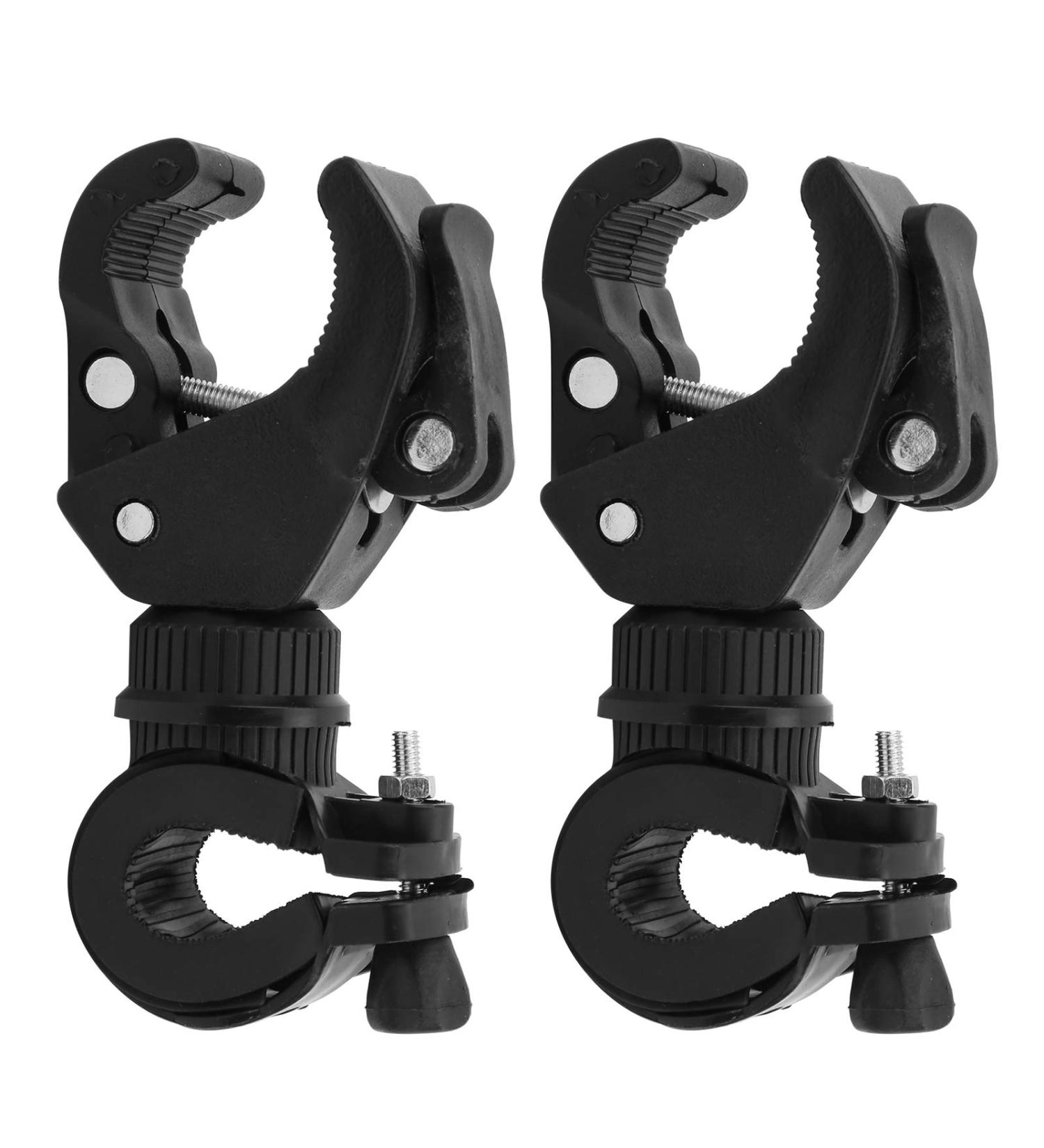 Bike Flashlight Holder - 2 Pack Universal Mount with 360 Rotation for Cycling & Riding - Buy Online on GoSupps.com