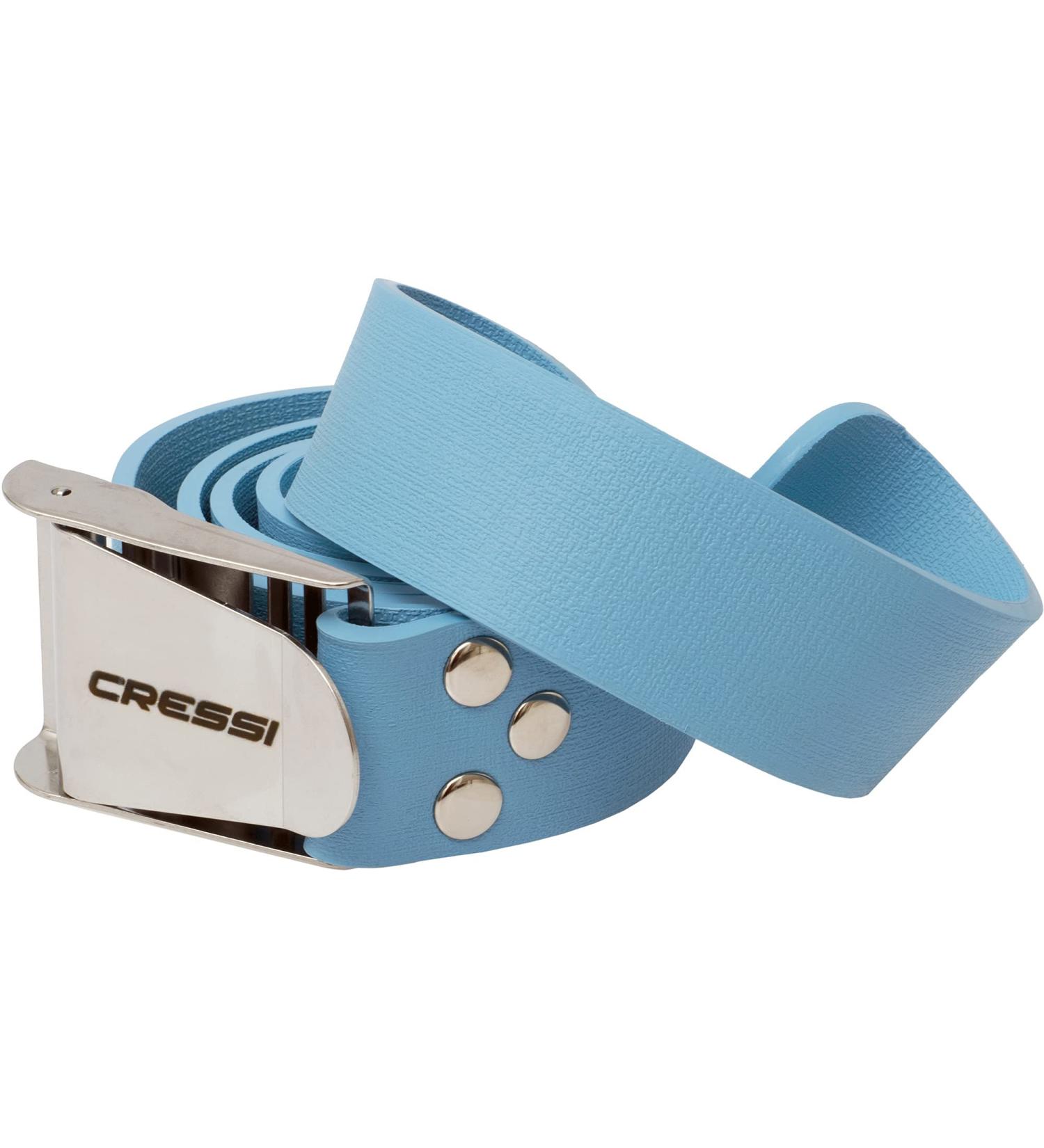 Cressi Quick-Release Elastic Belt | Blue Metal Buckle | Dive Belt Accessory - Buy Online on GoSupps.com