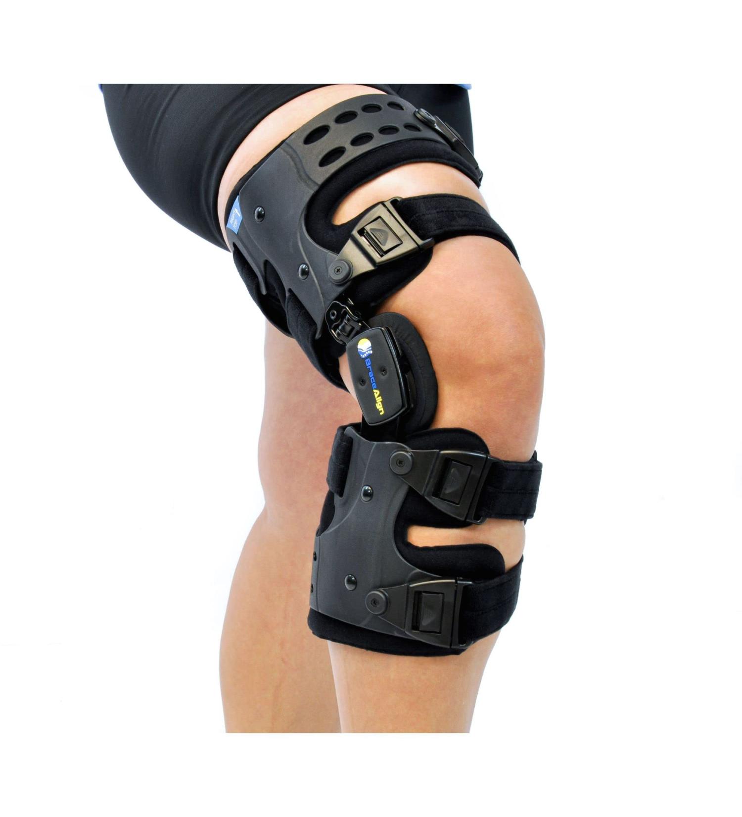 Brace Align OA Unloader Knee Brace for Arthritis Pain Relief - Medial/Lateral Support for Osteoarthritis, Bone on Bone Joint Pain - Right Knee Relief L1851 L1843 - Buy Online on GoSupps.com