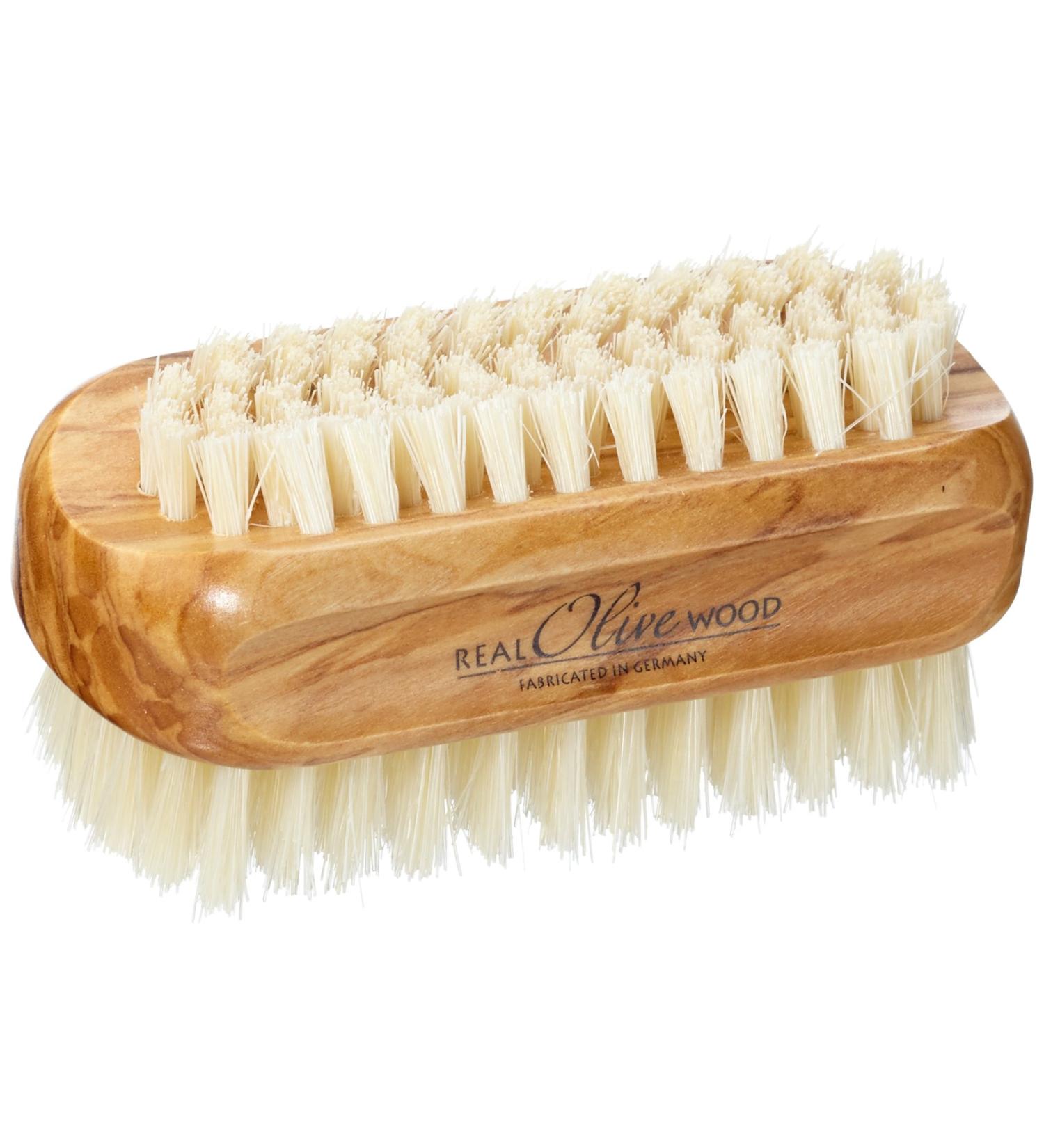 Croll & Denecke 20249 Nail Brush | Premium Olive Wood Nail Brush for Gentle Cleaning - International Shipping Available - Buy Online on GoSupps.com