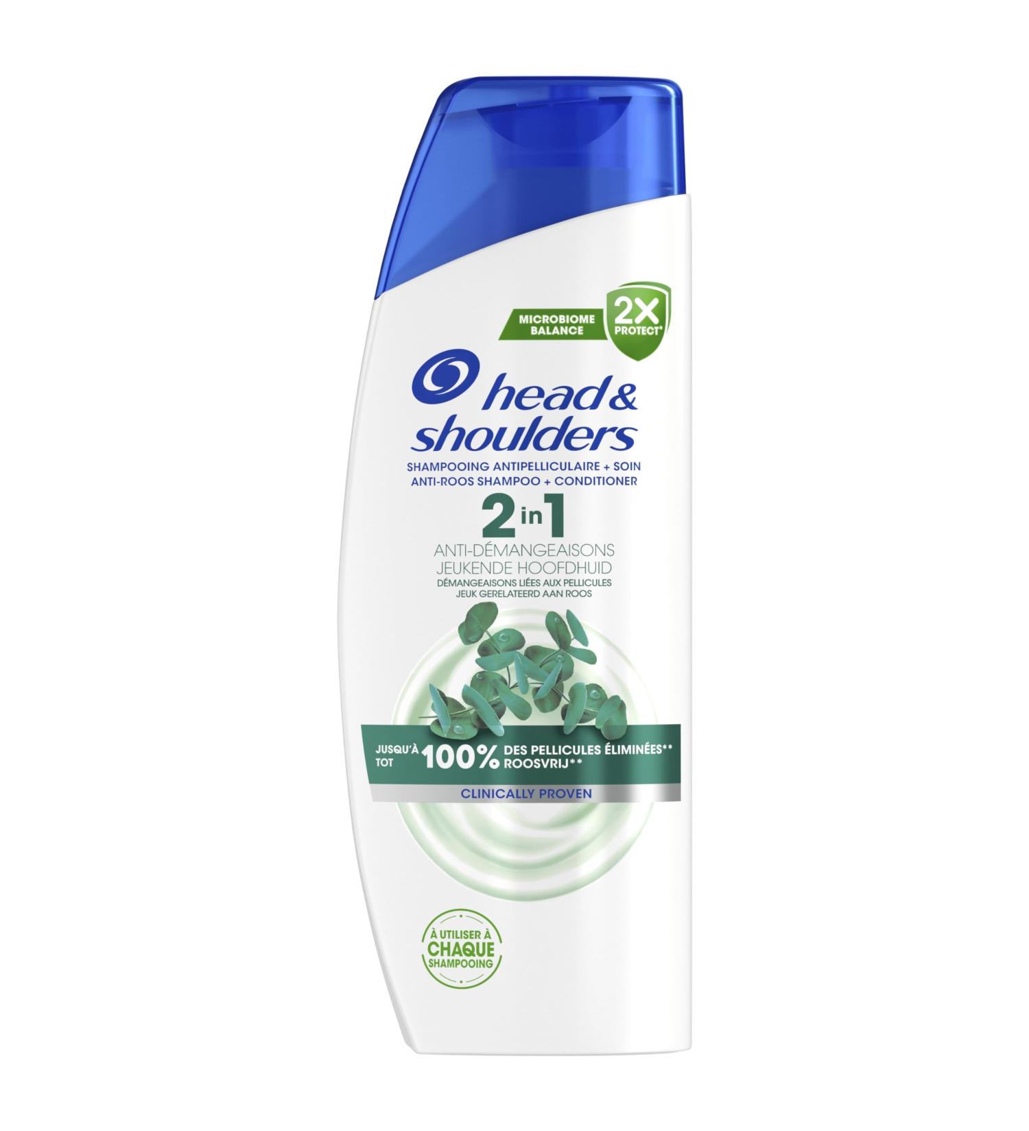 Head & Shoulders Anti-Itch 2 in 1 Anti-Dandruff Shampoo 300ml. Up to 100% of Dandruff Eliminated Clinically Proven. All Hair Types. Daily Use. Refreshing - Buy Online on GoSupps.com