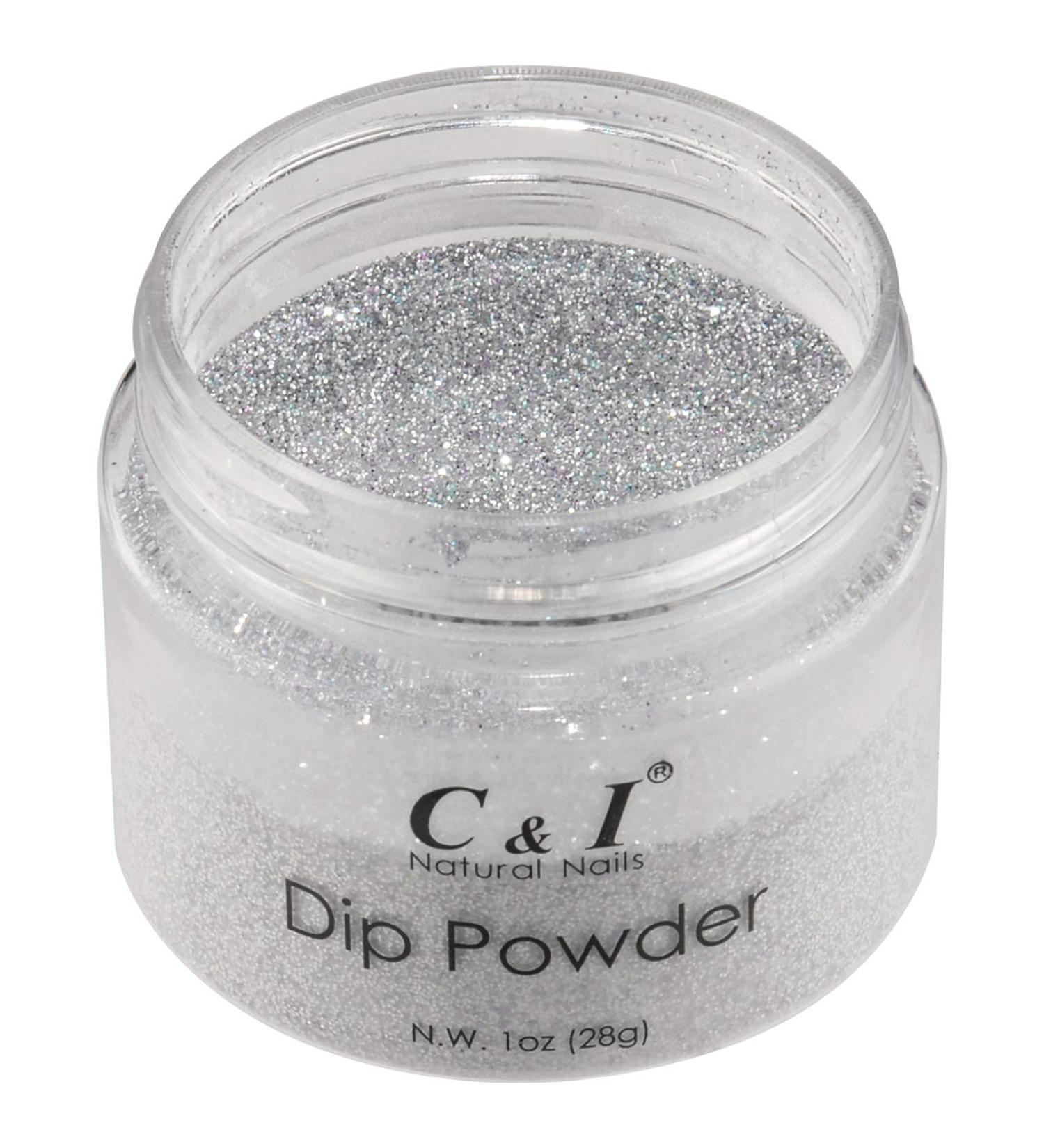 Dip Powder Color No # 81 Rose Silver Nail Gel Effect Powder Pearl Shine Color System 1 oz 28 g - Buy Online on GoSupps.com