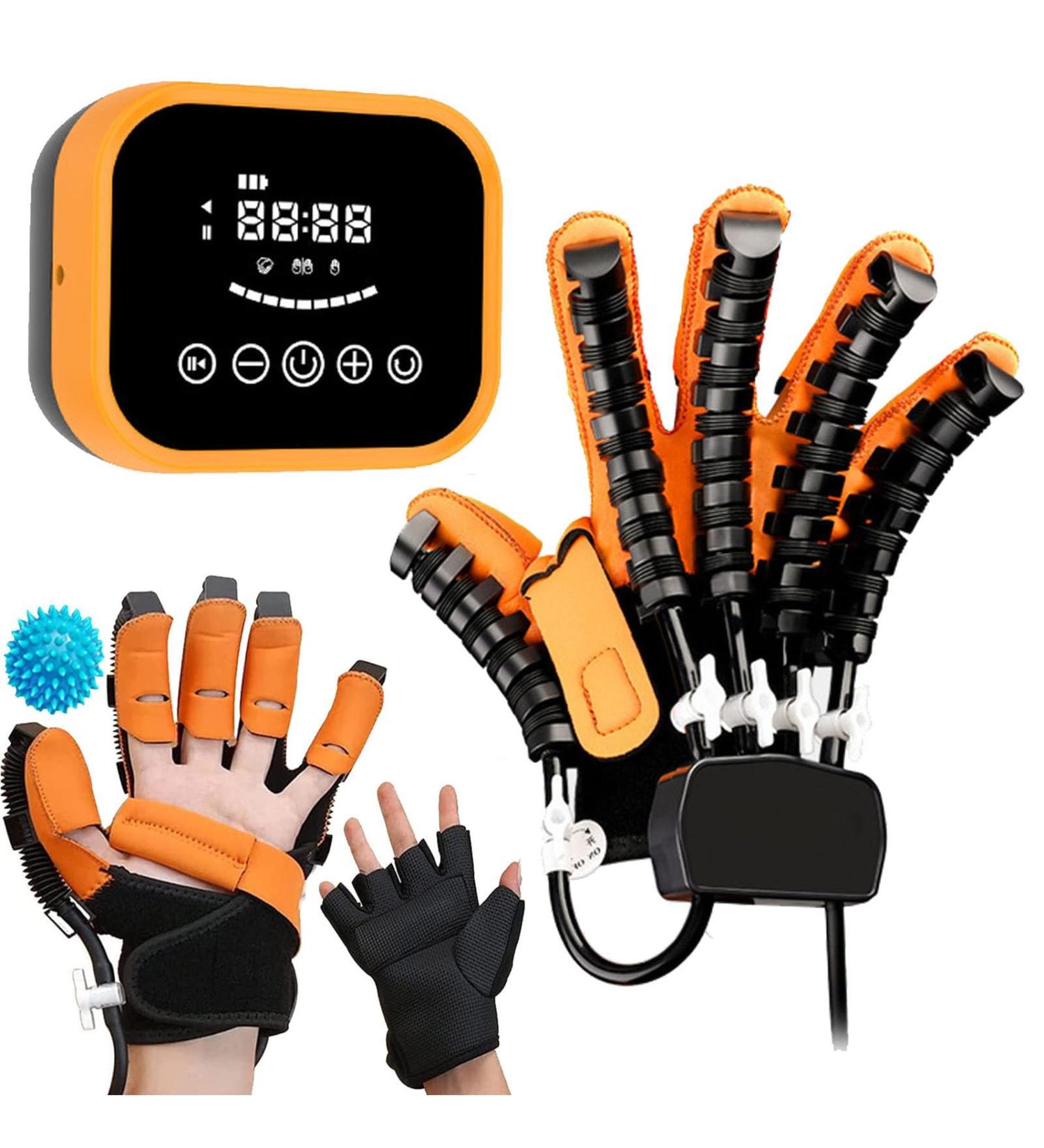 Hand Rehabilitation Robot Gloves Robot Therapy Gloves Electric Stroke Therapy Equipment for Stroke Hemiplegia Patients(Size:S Color:Right Hand) Small Right Hand - Buy Online on GoSupps.com