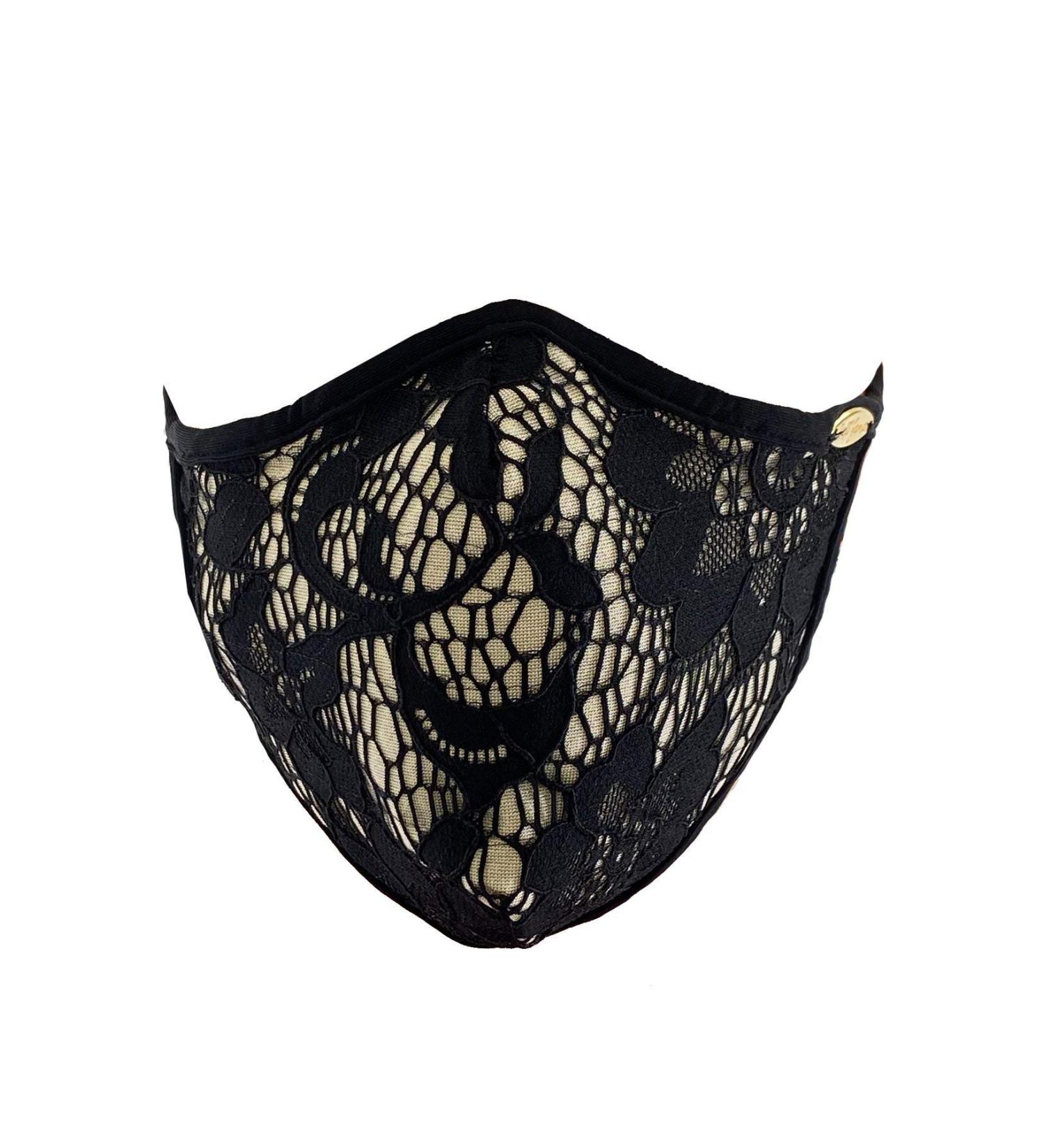 Corazon DE SEDA Black Mask - Elegant & Comfortable - Shop Internationally Now - Buy Online on GoSupps.com