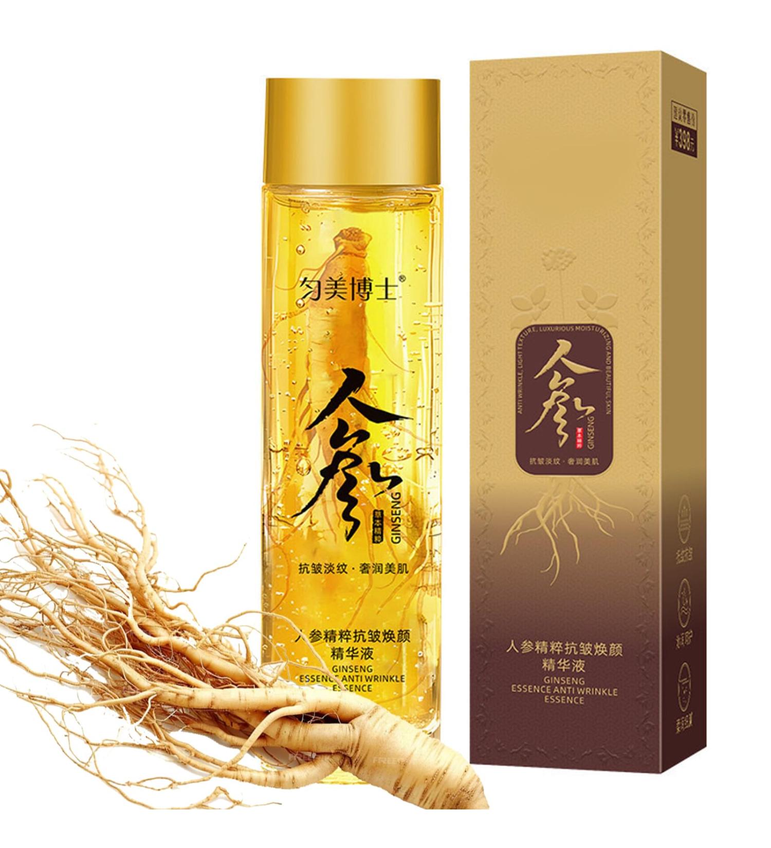 Ginseng Extract Anti-Wrinkle Original Serum Oil Ginseng Serum Night Serum for Anti Aging Smooth Skin Tone &Nourishing for Dry Skin Natural Skincare Serum for Women & Men Powerful Firming Serum-120ml - Buy Online on GoSupps.com