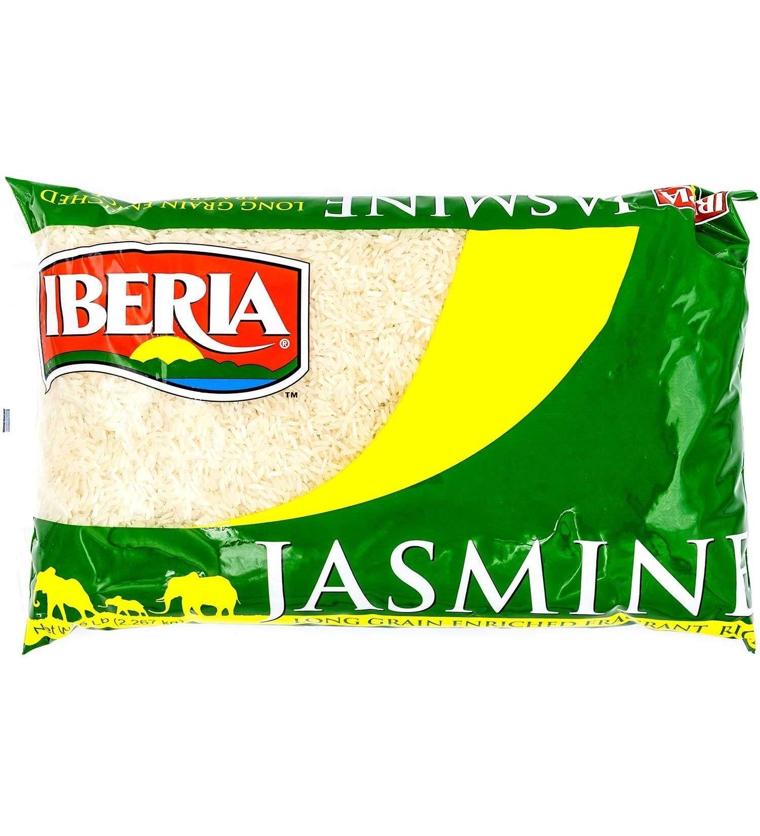 Iberia Jasmine Rice: Long Grain, Naturally White - Premium Quality - Buy Online on GoSupps.com