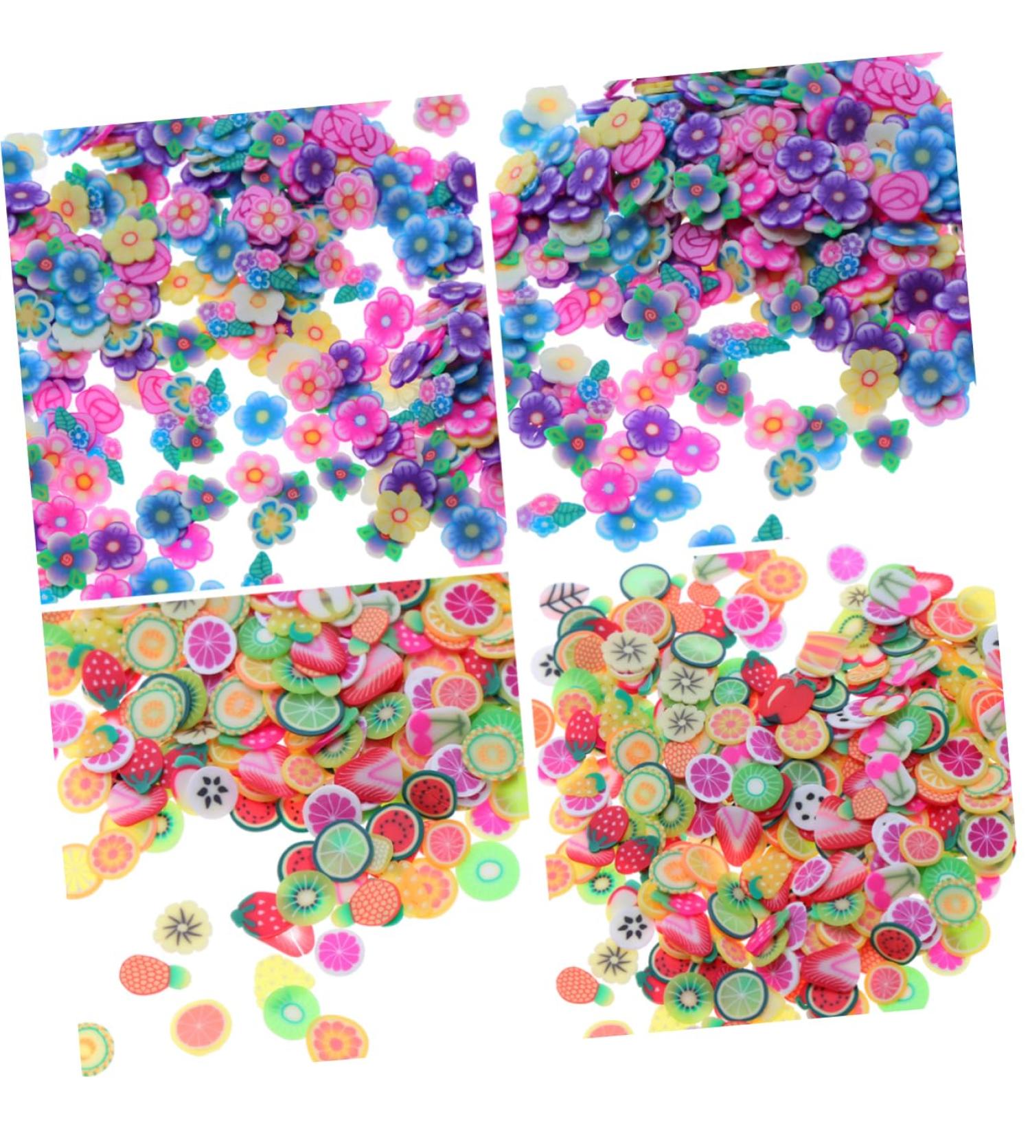 HAPINARY 3 Packs Clay Slices Fruit Slices for Nail Art Nail Art Decoration Nail Art Slices Polymer Clay - Buy Online on GoSupps.com