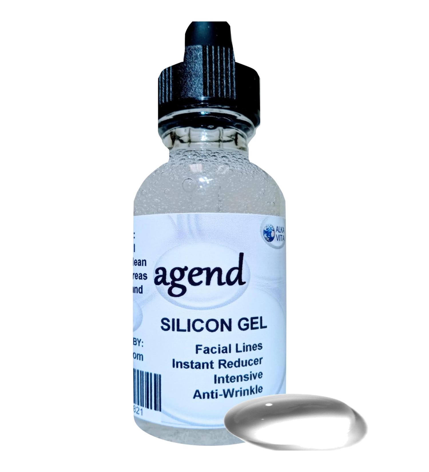 Facial Lines Instant Reducer - Agend Silicon Gel with Hyaluronic Acid & Rice Oil | Anti-Aging Cosmetic - Buy Online on GoSupps.com