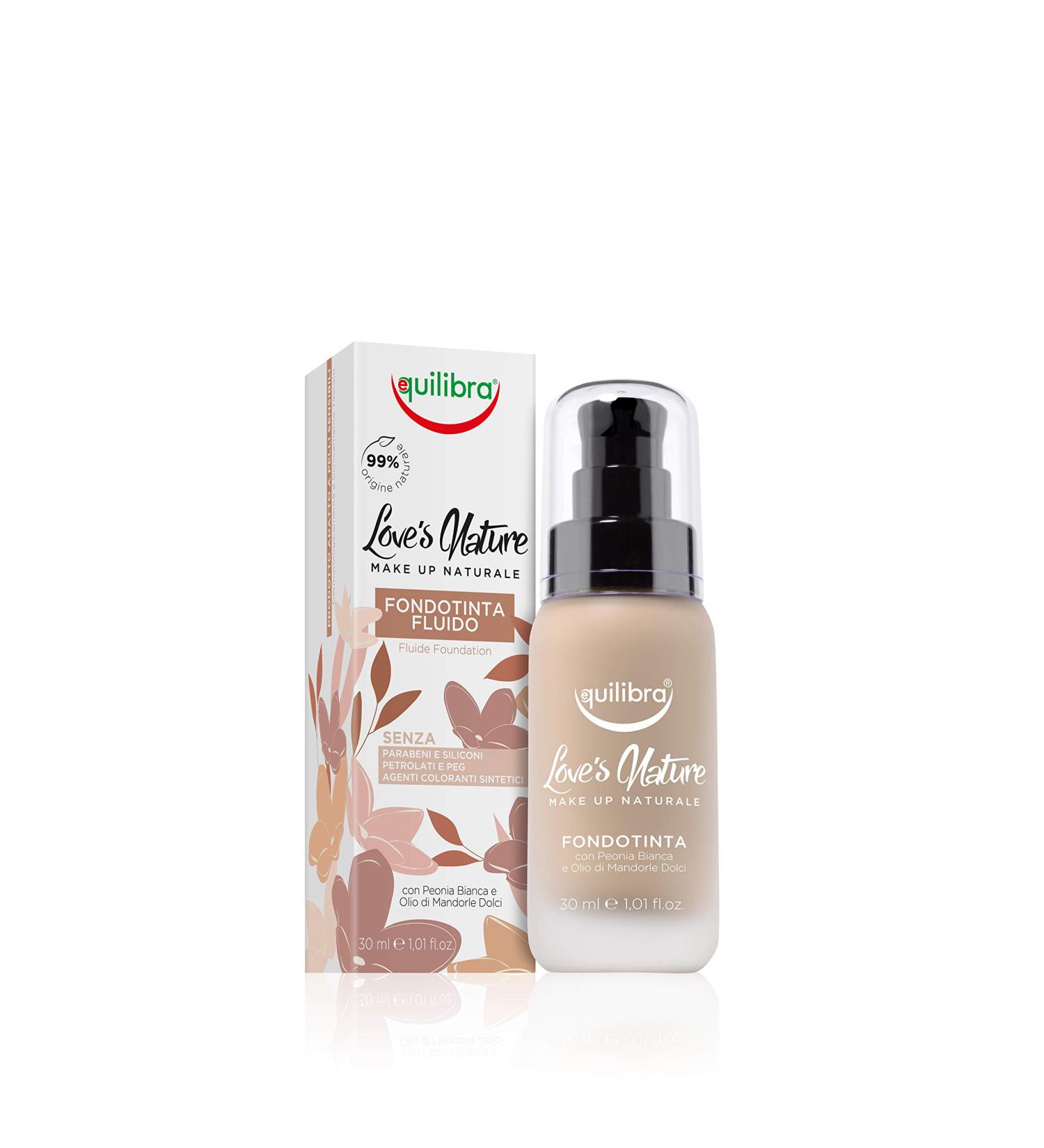 Equilibra Loves Nature Foundation Fluid donkerbeige