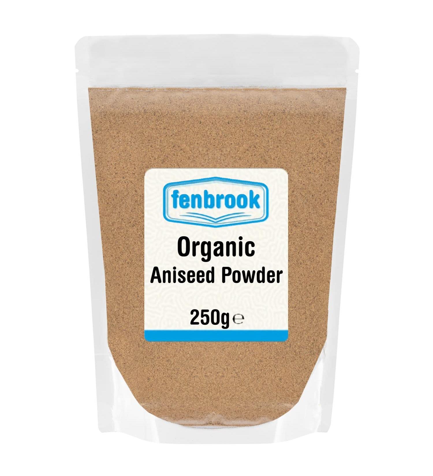Organic Aniseed Powder 250g | Certified Organic by Fenbrook Organic - Buy Online on GoSupps.com