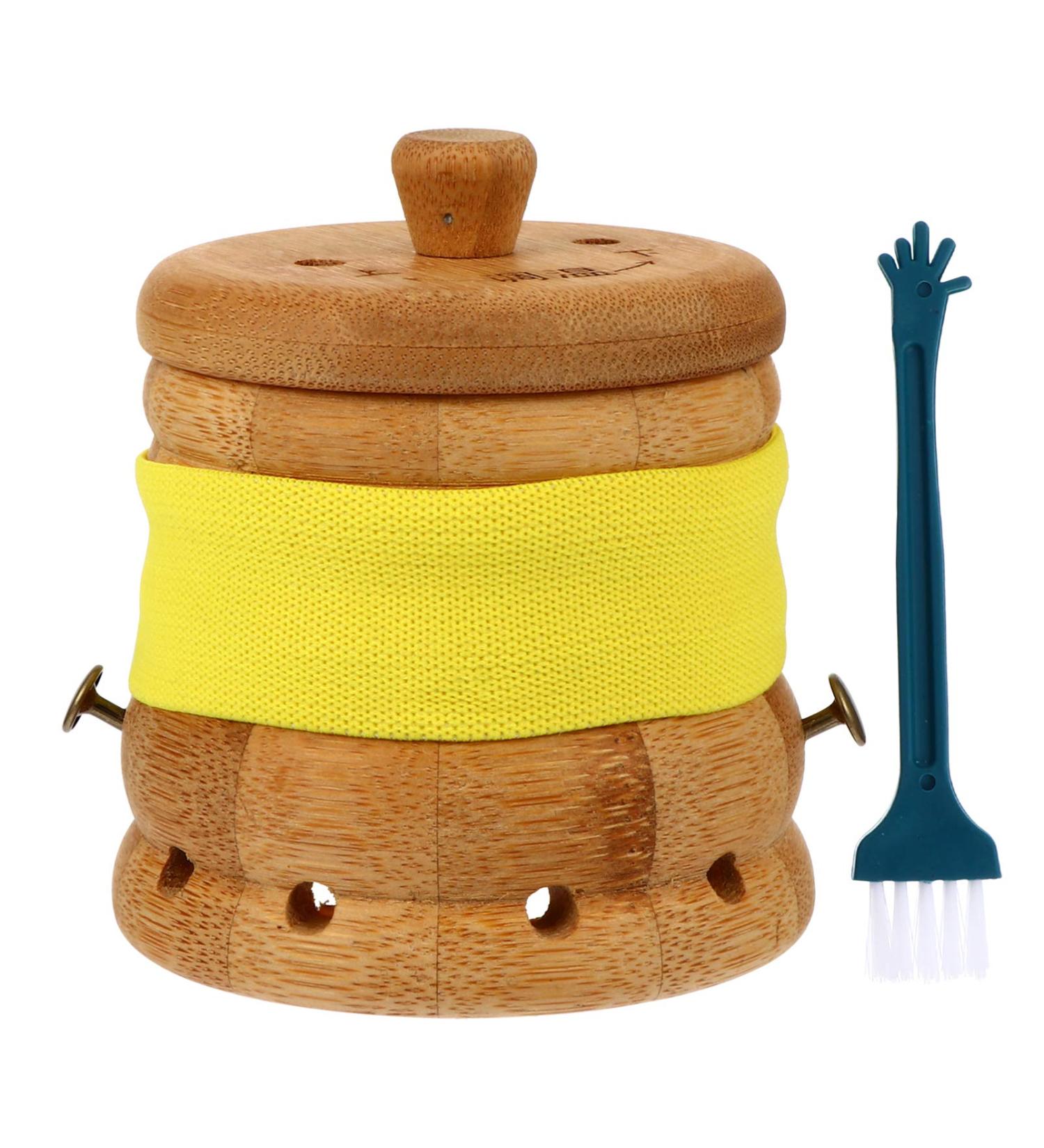Premium Moxibustning Instrument Set - Wooden Holder for Moxa Sticks & Burner | Temperature Control Bamboo Tube | Ideal for Moxabustion Therapy - Buy Online on GoSupps.com