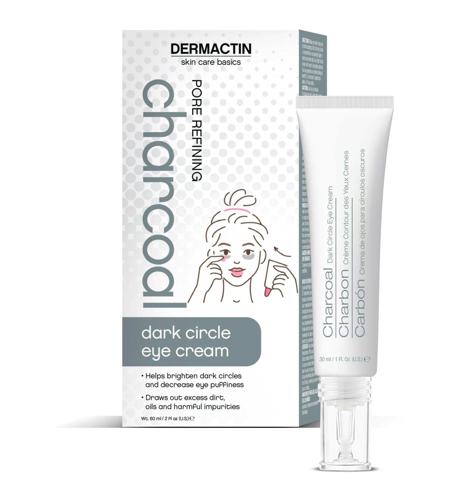 Skin Care Basics Pore Refining Charcoal Eye Cream - Dark Circle Treatment for Puffiness (2 oz - Buy Online on GoSupps.com