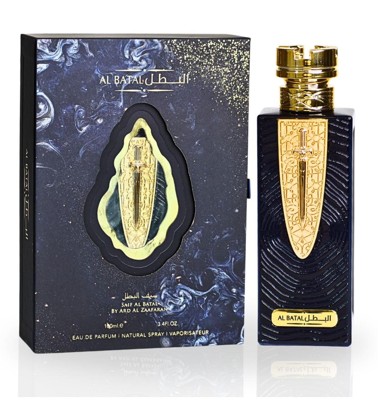 Saif Al Batal EDP Spray 100ML (3.4 OZ) By Ard Al Zaafaran | A Harmonious Fusion Of Exotic Freshness & Warm Complexity. - Buy Online on GoSupps.com