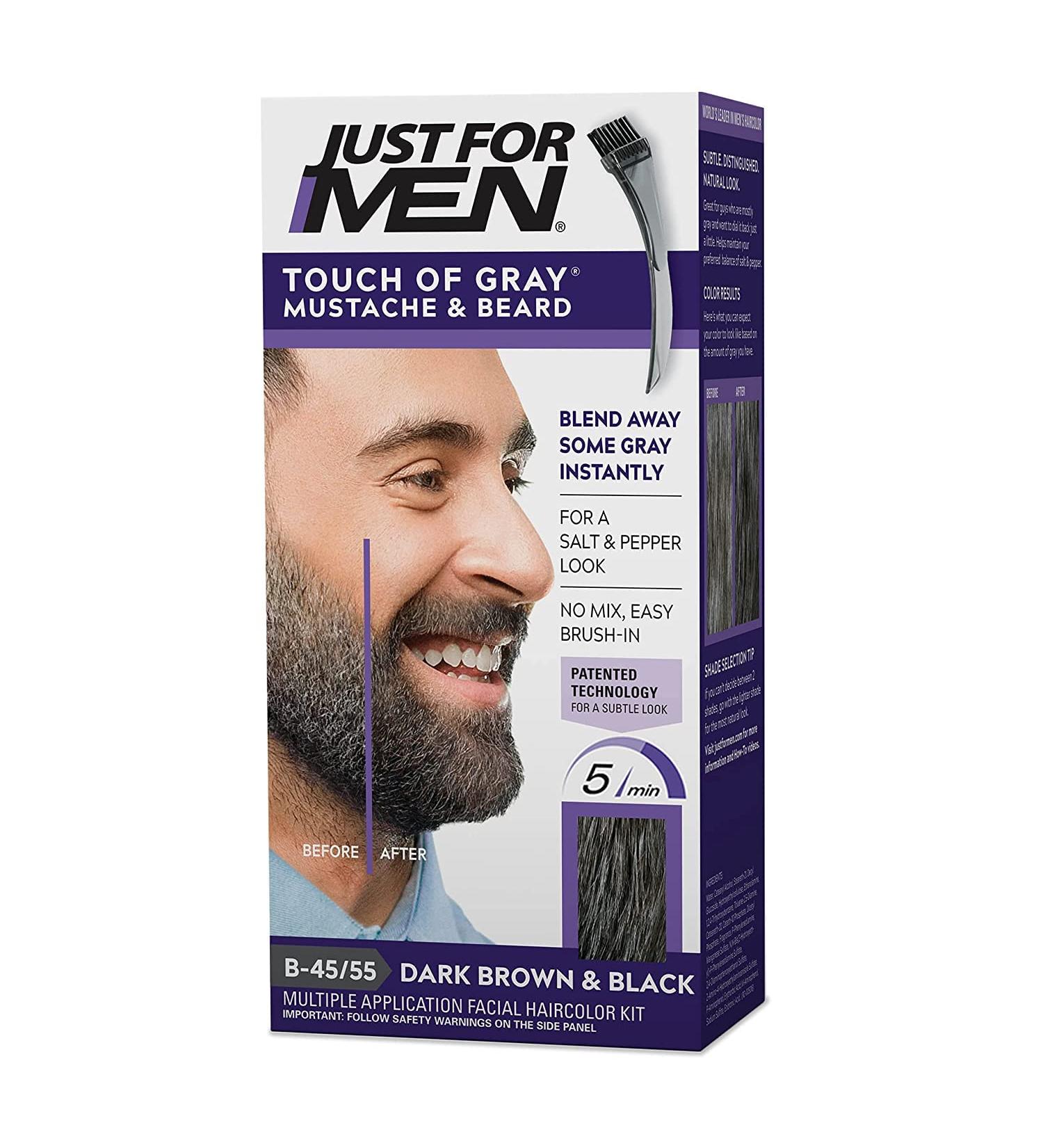 Touch Of Grey Drk Brwn N Size 1ct Touch Of Grey Dark Brown A And Black 1ct