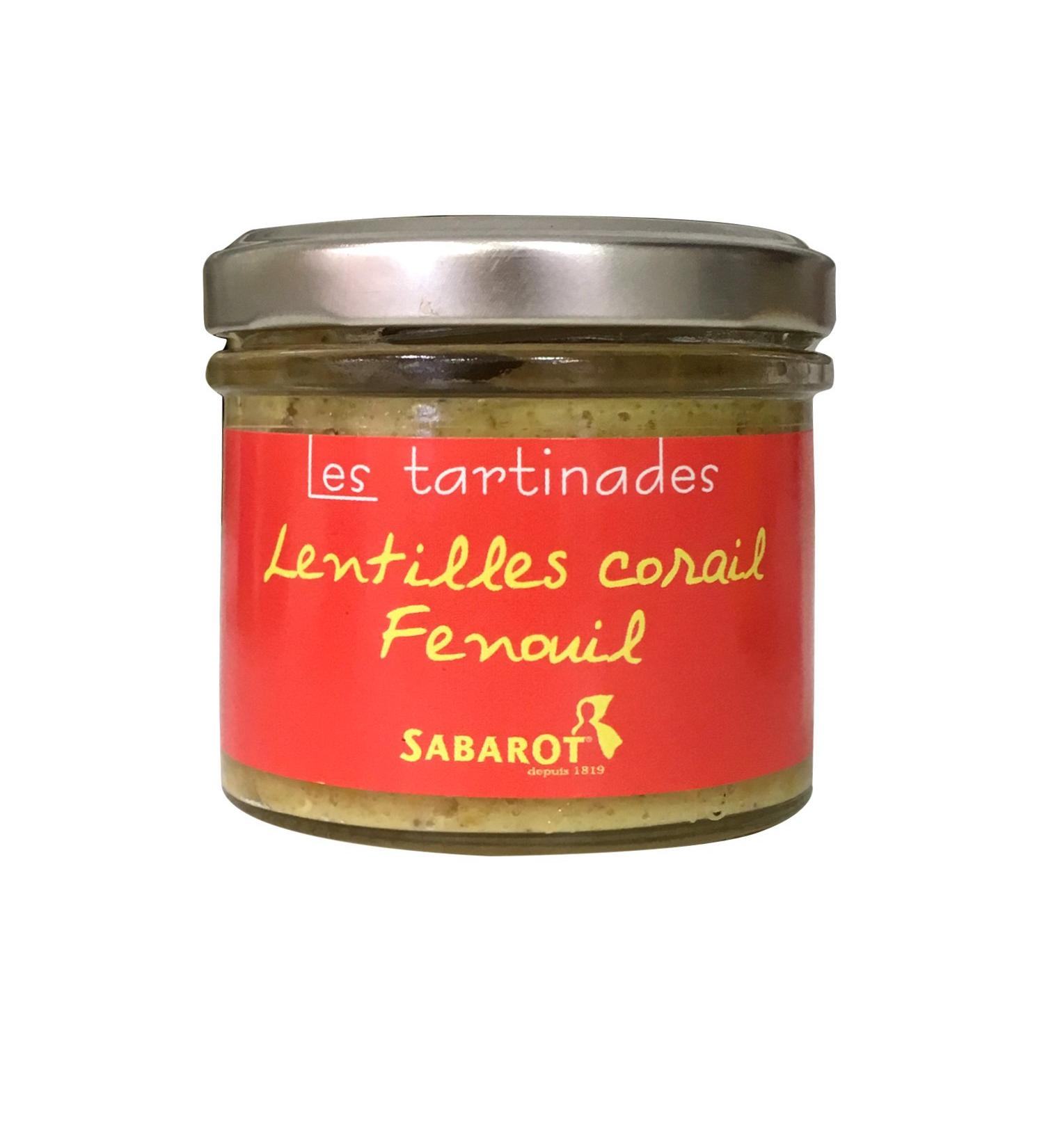 Sabarot - Coral Lentils Spread/Fennel 110g