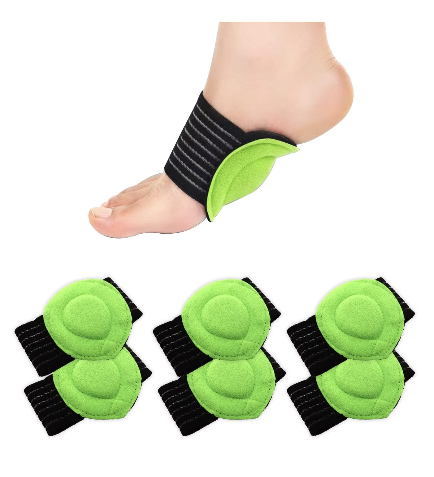 3 Pairs Arch Support Brace Plantar Fasciitis Foot Relief Cushions for Men Compression Fasciitis Cushioned Support Sleeves for Women for Flat Feet Heel Fatigue& Achy Feet Problems - Buy Online on GoSupps.com