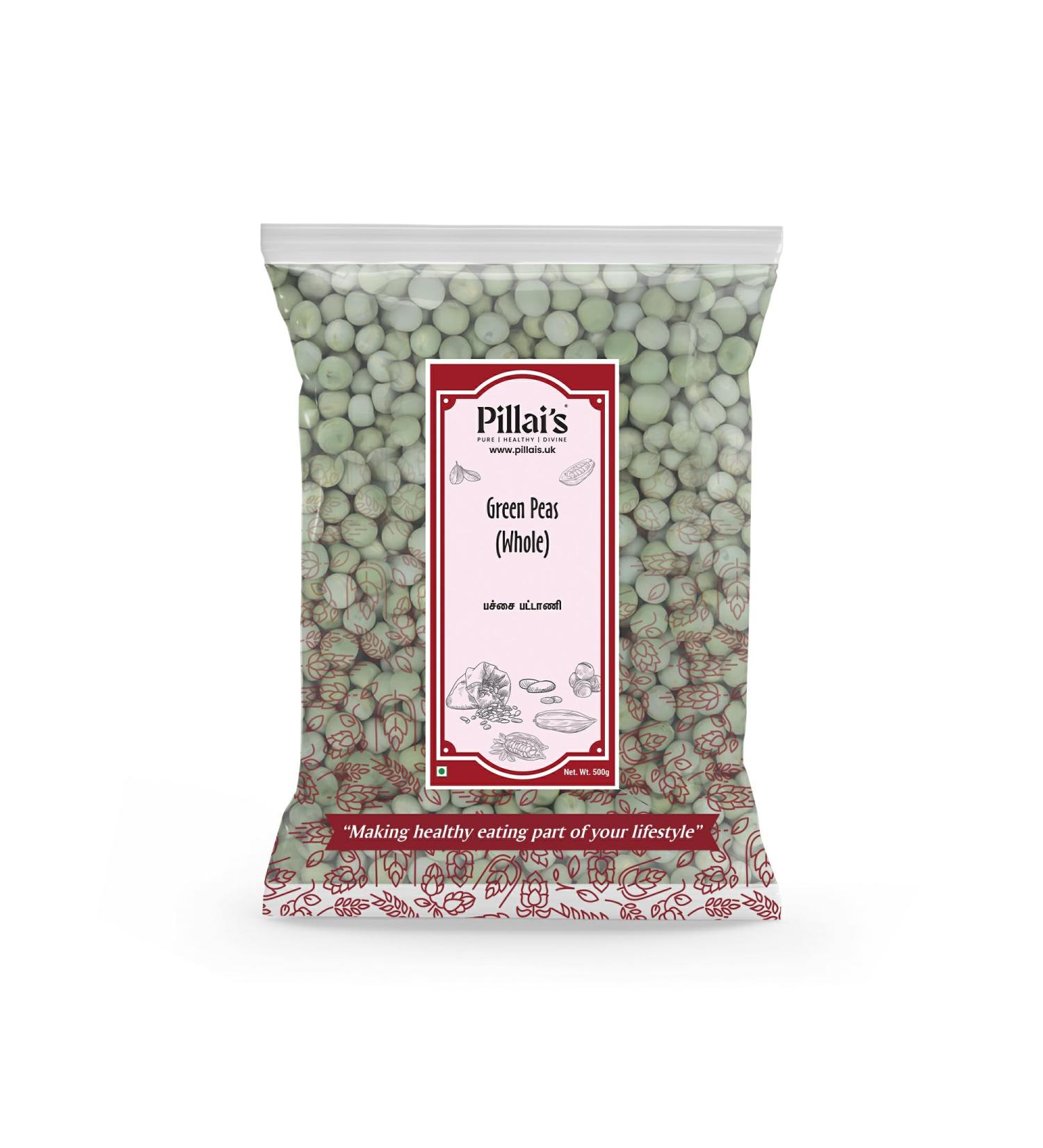 Pillai's Green Peas (Whole) - 250g - Buy Online on GoSupps.com