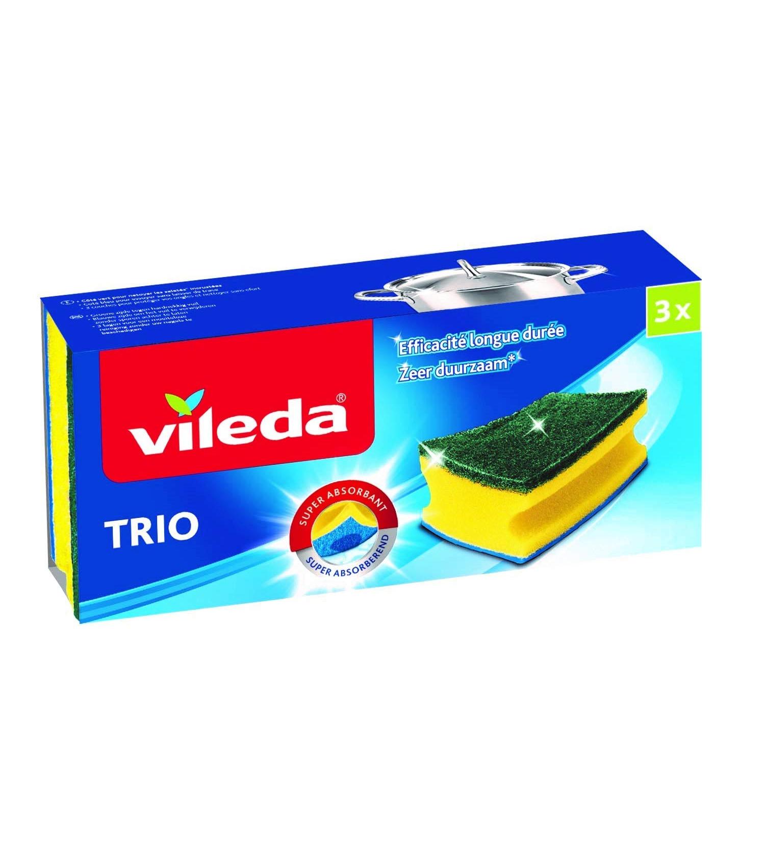 Vileda Anti-Bacterial Kit - Super Absorbent Tampons (2 Pack) | Buy 1 Get 1 Free - Buy Online on GoSupps.com