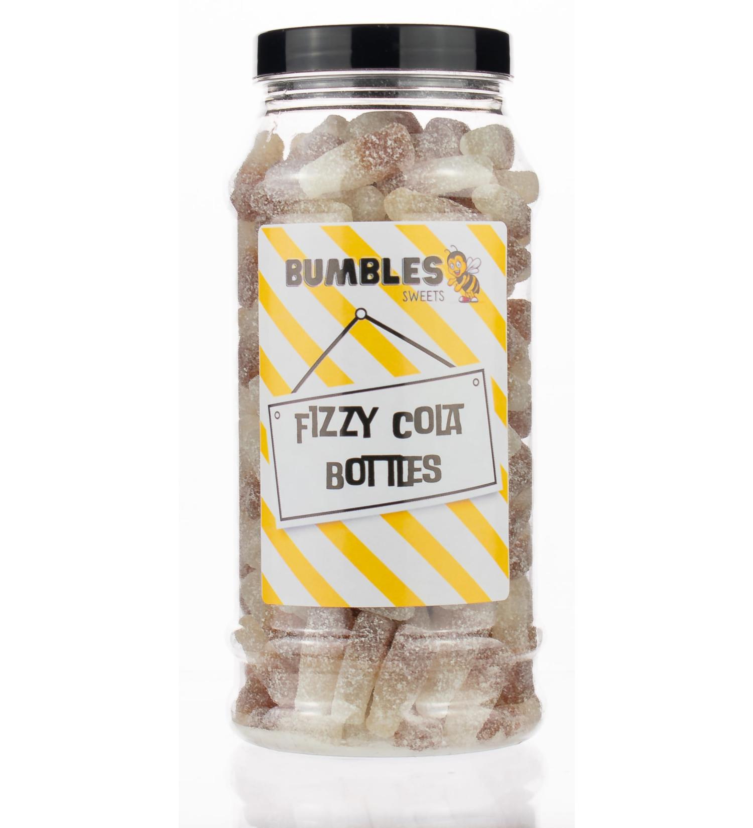 Fizzy Cola Bottles Sweets Gift Jar - Buy Online on GoSupps.com