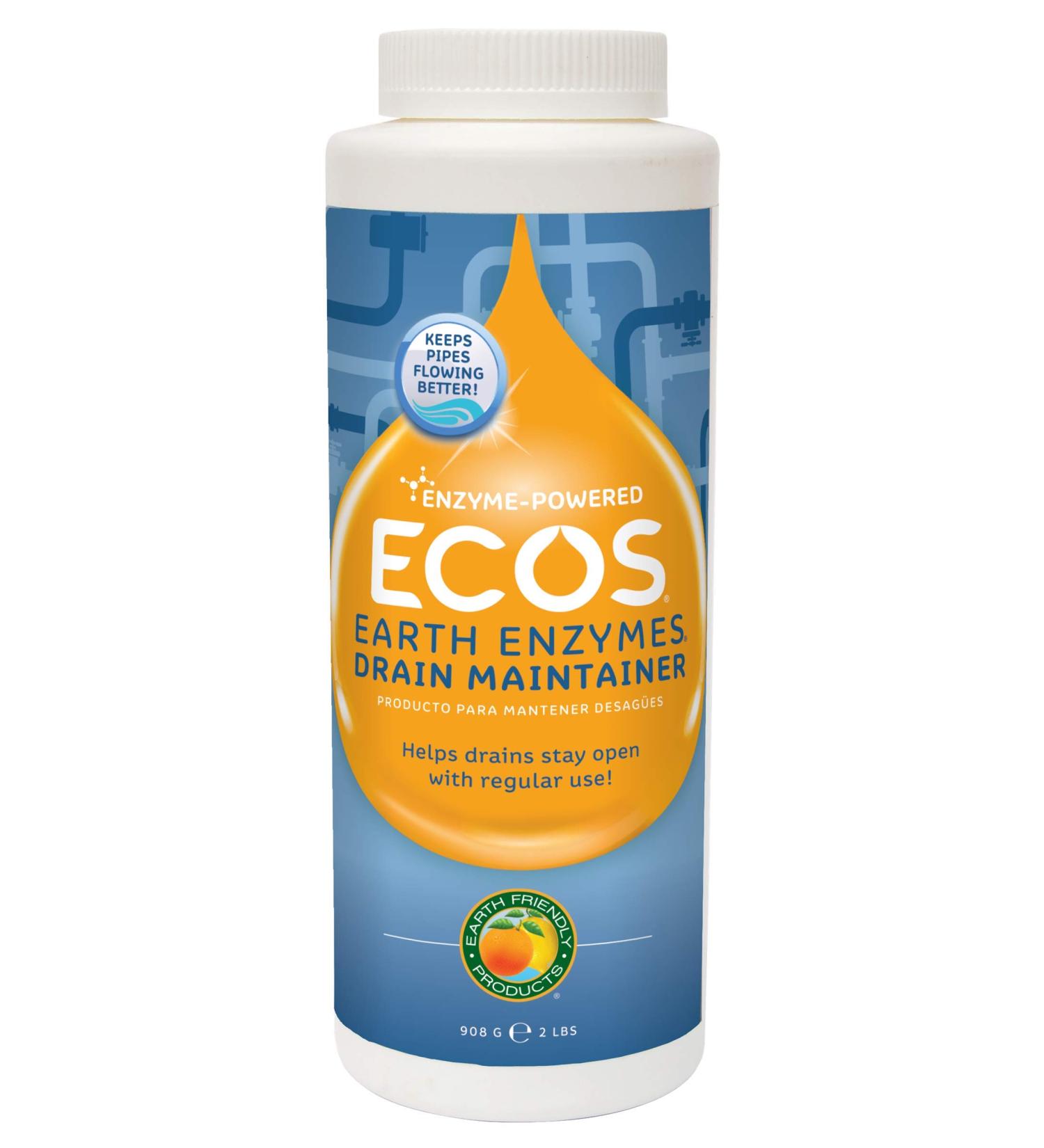 ECOS Earth Enzymes Drain Opener & Maintainer | Eco-Friendly International Shipping - Buy Online on GoSupps.com