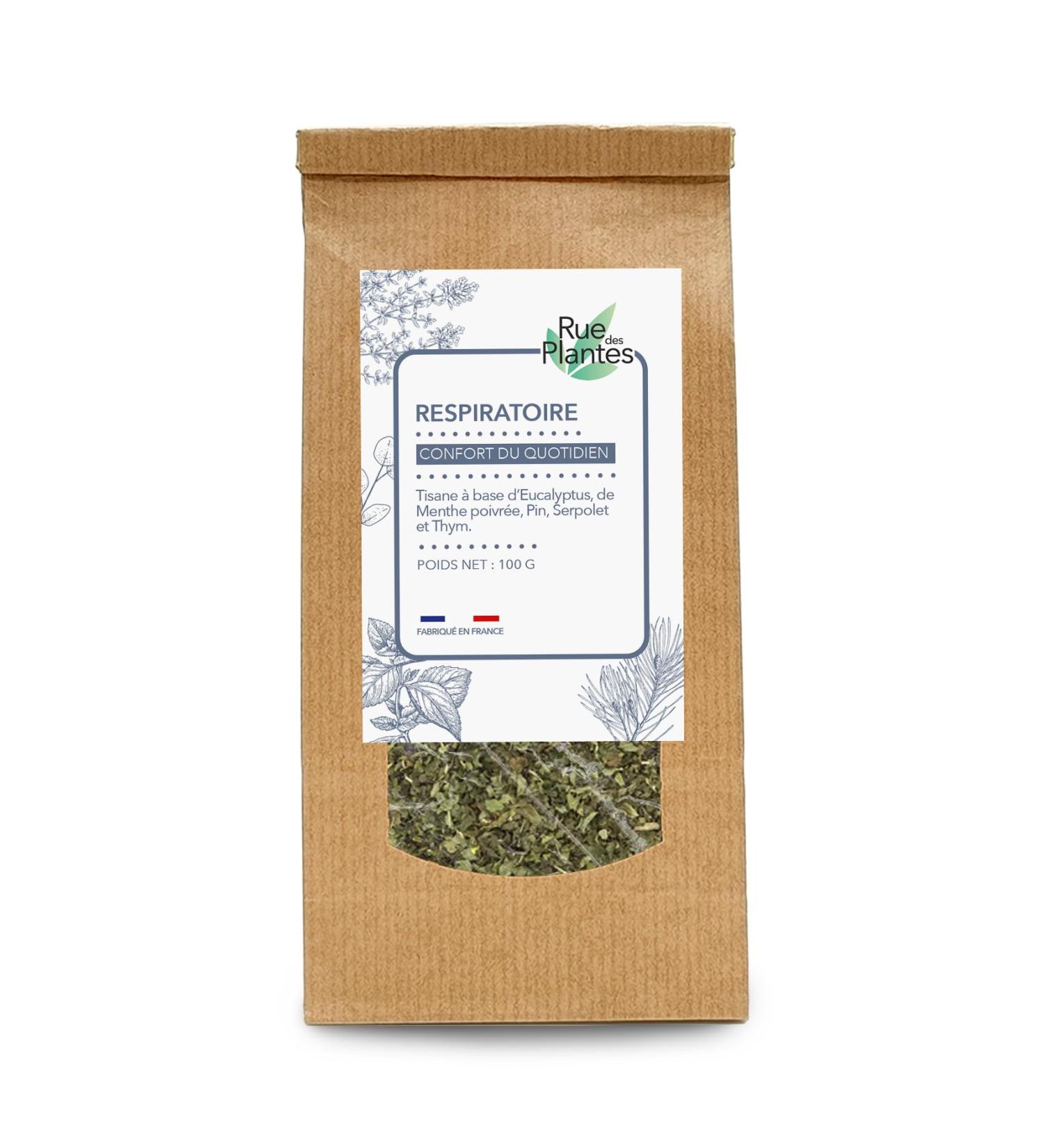  RUE DES PLANTES Floralpina Respiratory Herbal Tea 100 g - Buy Online on GoSupps.com