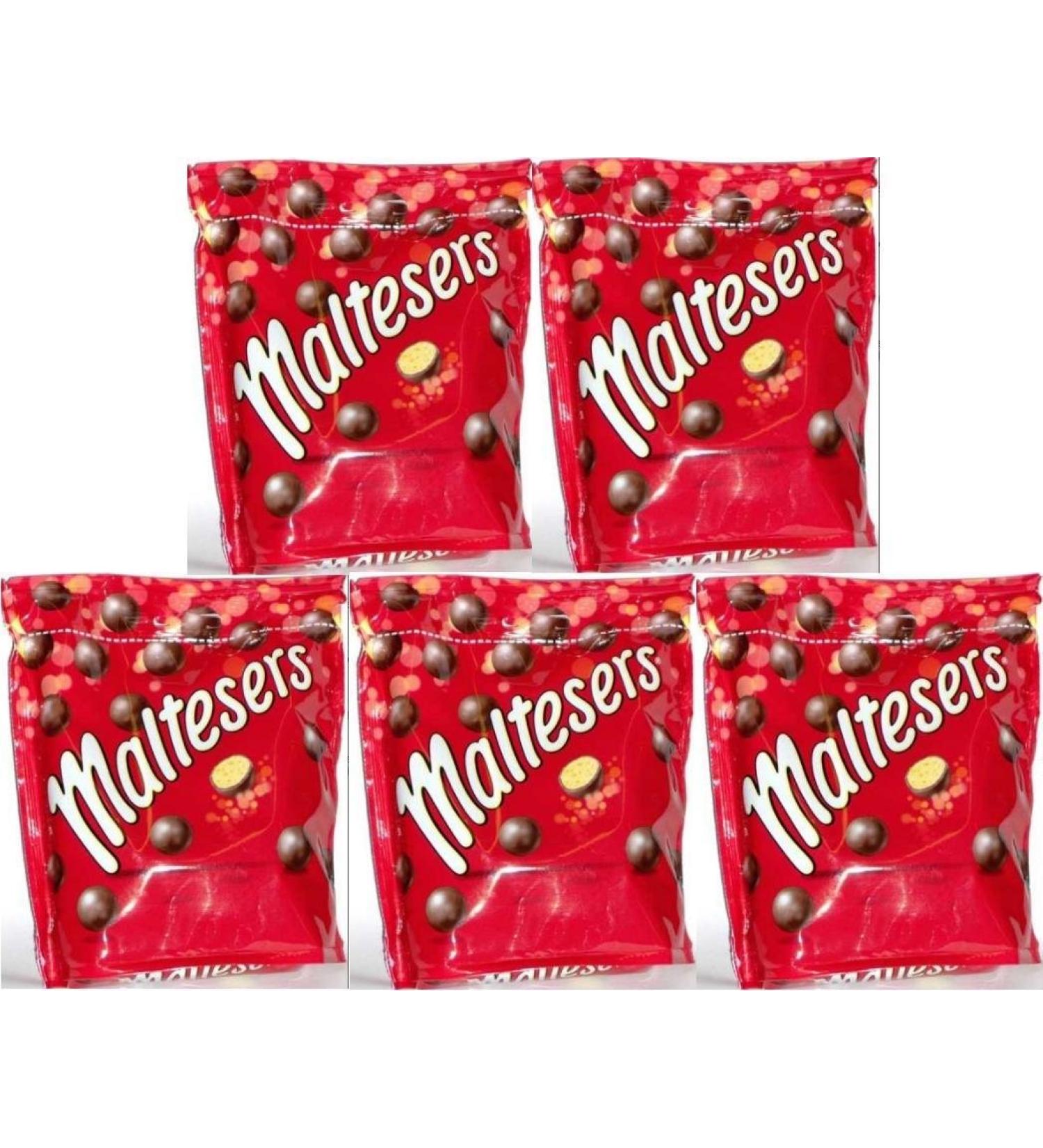5 x MALTESERS CHOCOLATE BALLS MAXI PACK 300g