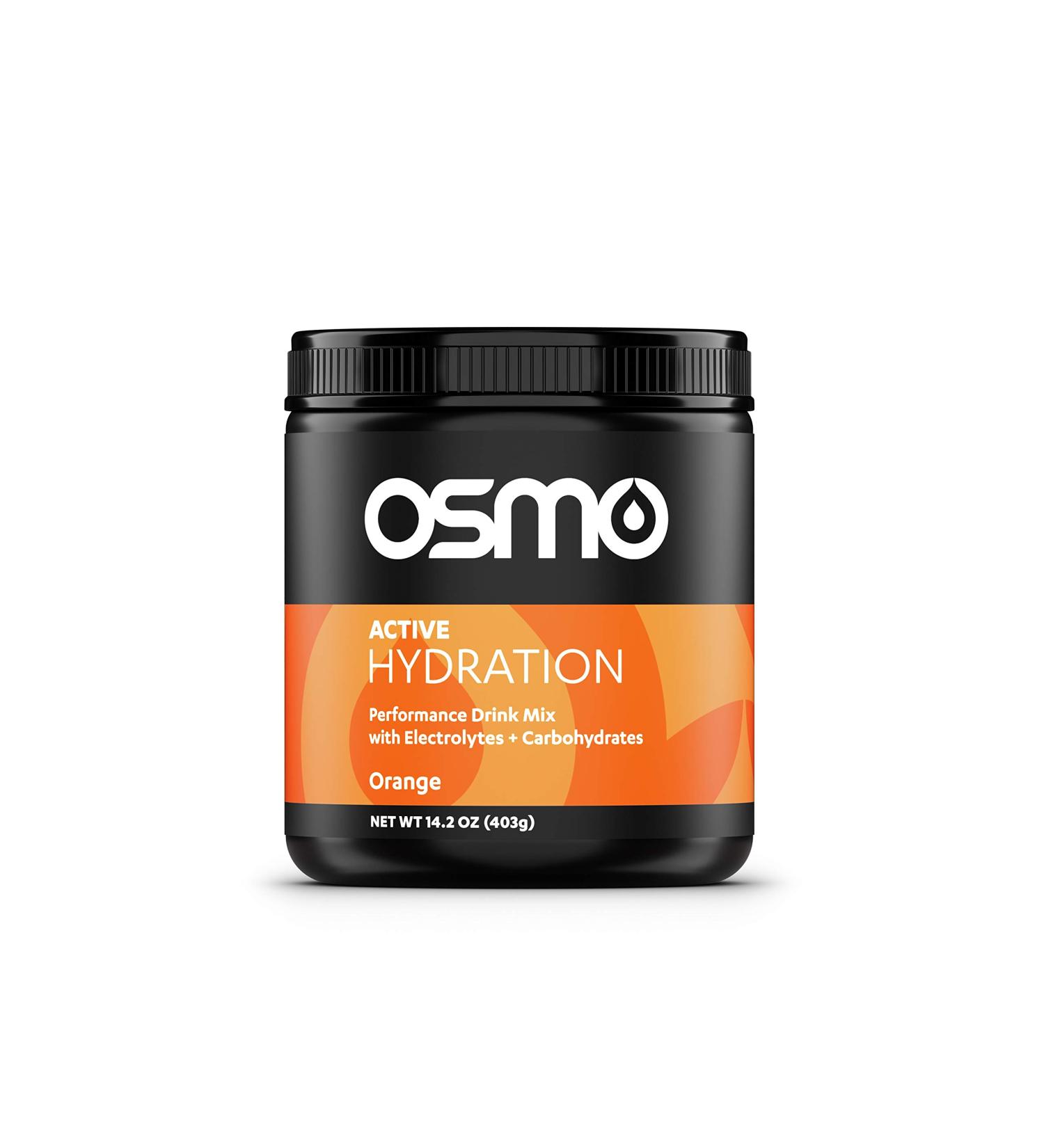 Osmo Nutrition Active Hydration Mix - Orange 15 oz | Electrolyte Powder for Fast Rehydration | Improve Power & Endurance | Natural Ingredients - Buy Online on GoSupps.com