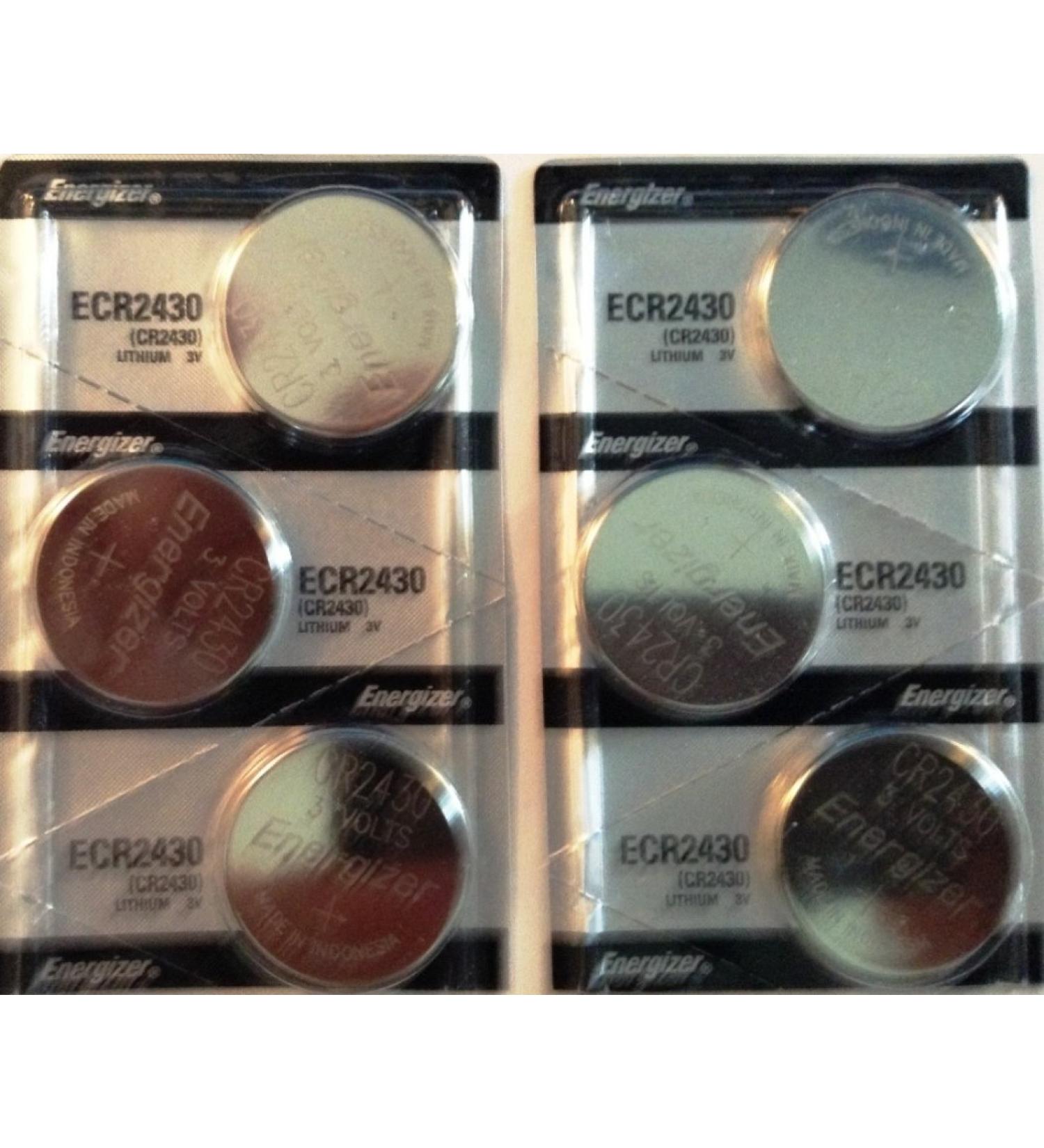 Energizer Watch/Electronic Battery 3.0 Volts 2430 6-Count Pack
