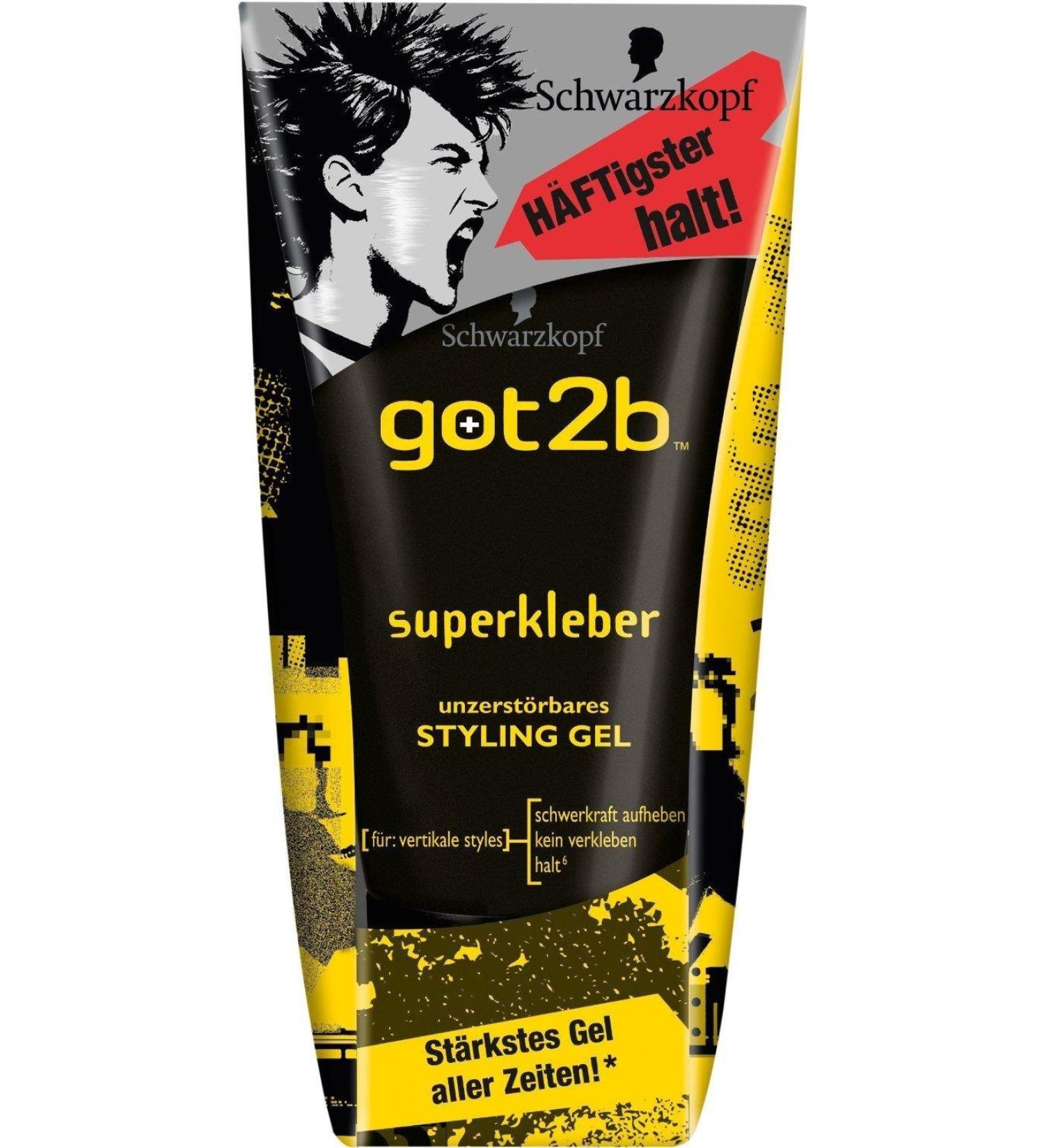 Got2B Gel Super Glue Pack of 3 (3 x 150 ml).