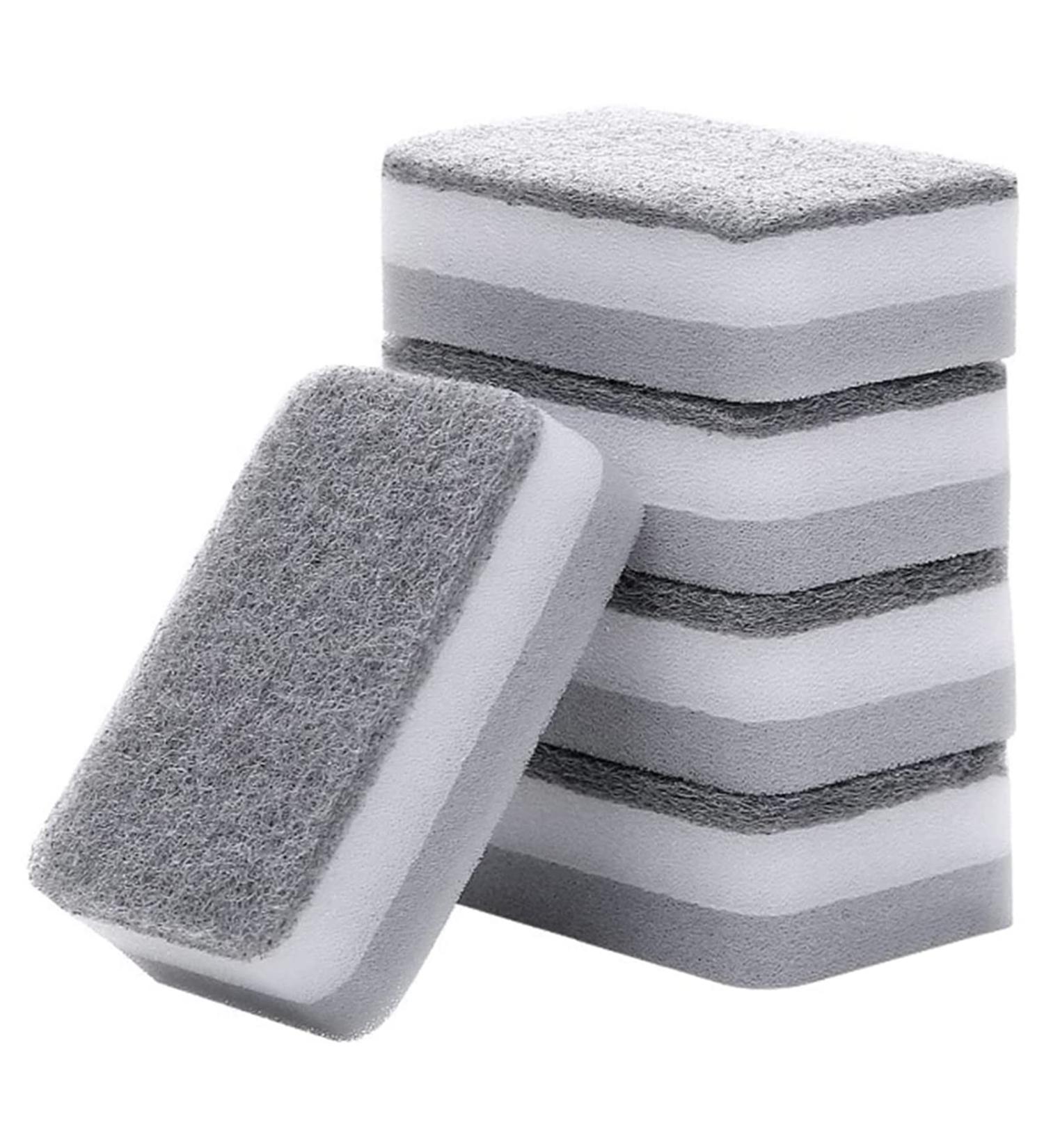 Dishwashing Sponge 3 5pcs/Set Scrubber Oil Remover Sponge for Dishes - Buy Online on GoSupps.com