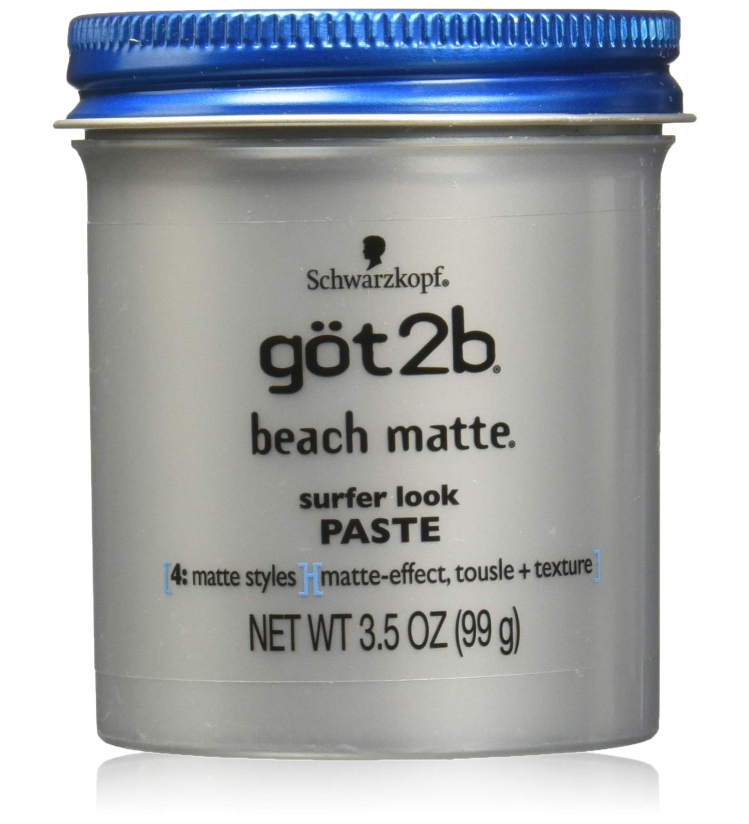 Got 2B Beach Matte Paste 3.5oz - Style with Effortless Texture - Buy Online on GoSupps.com