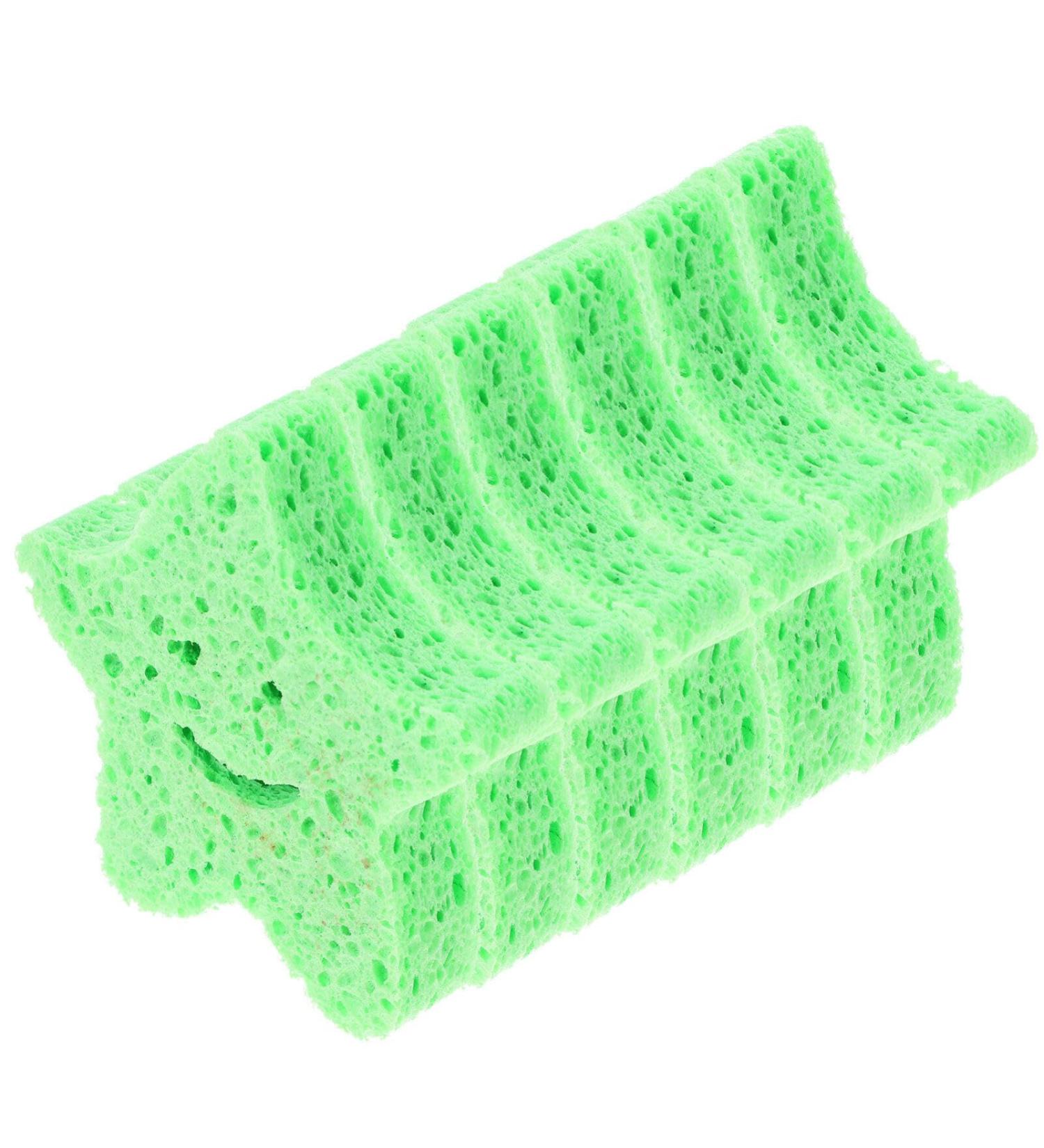 6pcs Exfoliating Bath Sponge Set - Star-Shaped Loofahs for Kids & Adults | Soft Foam Body Scrubber for Shower & Bath | Portable Exfoliating Bathing Pouf - Buy Online on GoSupps.com