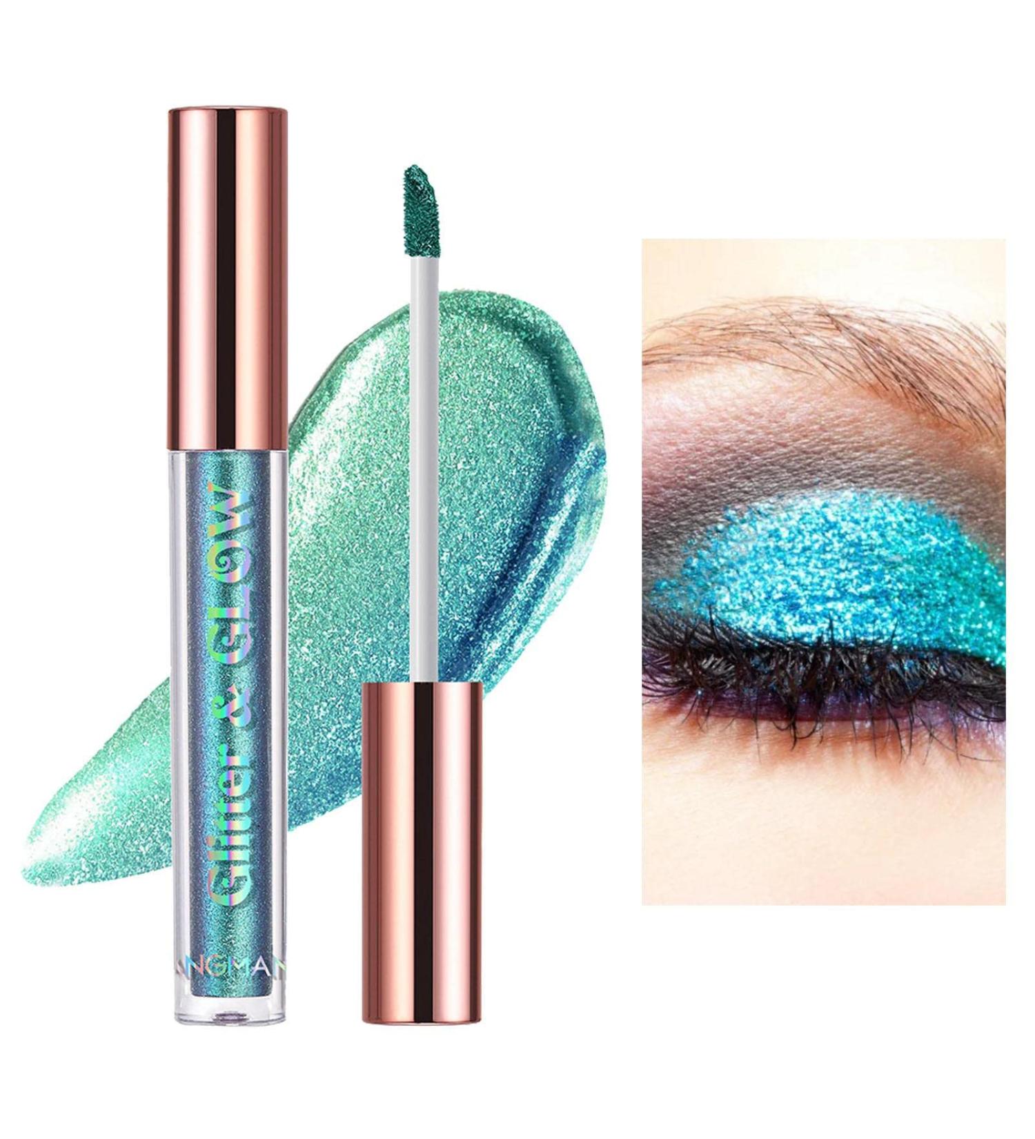Liquid Chameleon Eyeshadow Eyeshadow - Metallic Liquid High-pigmented and Waterproof Long Lasting Quick-Drying Eyeshadow Holographic Eyeshadow Sritob 06# - Buy Online on GoSupps.com