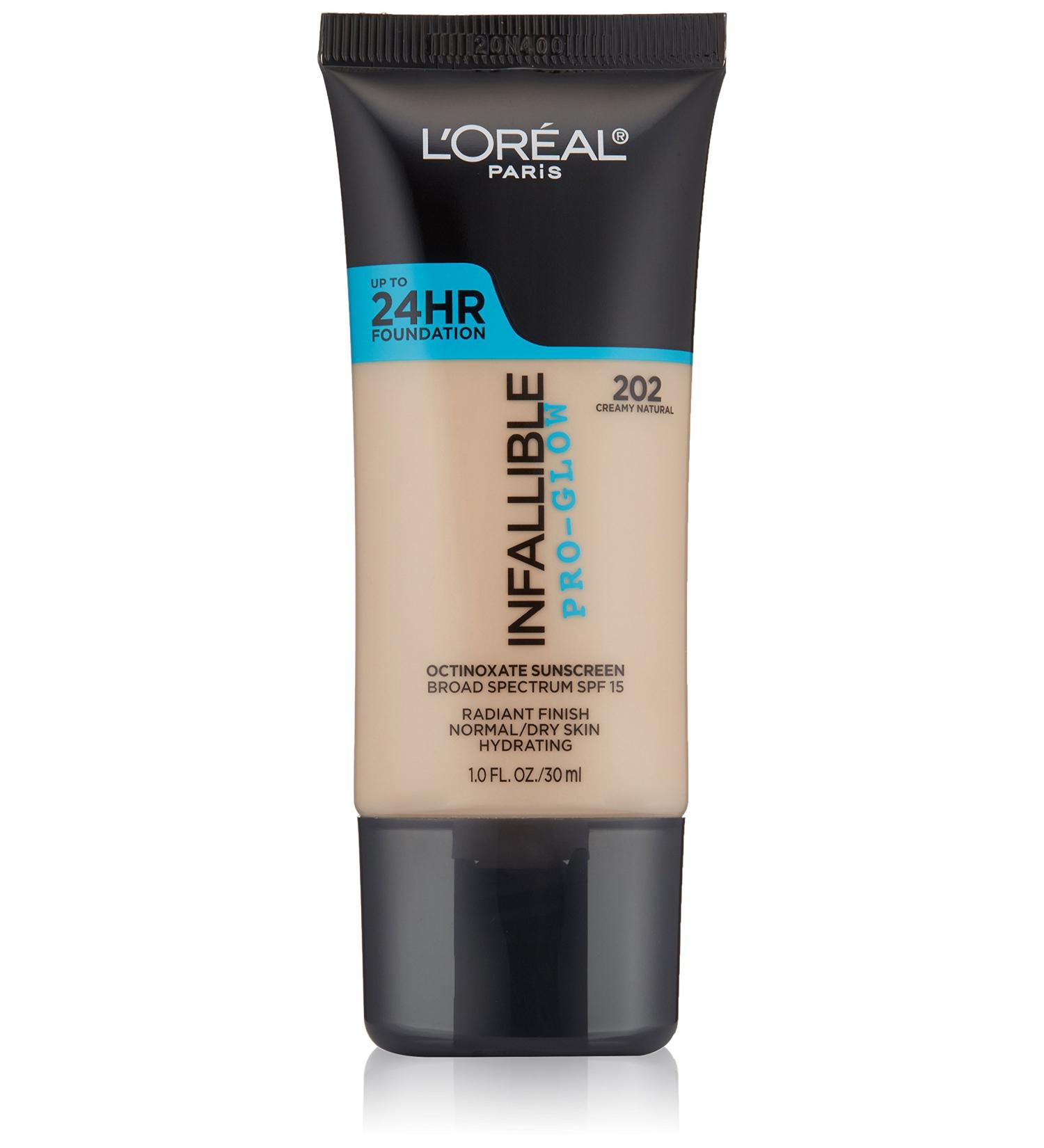 L'Or al Paris Infallible Pro-Glow Foundation - Creamy Natural, 1 fl. oz - Buy Online on GoSupps.com