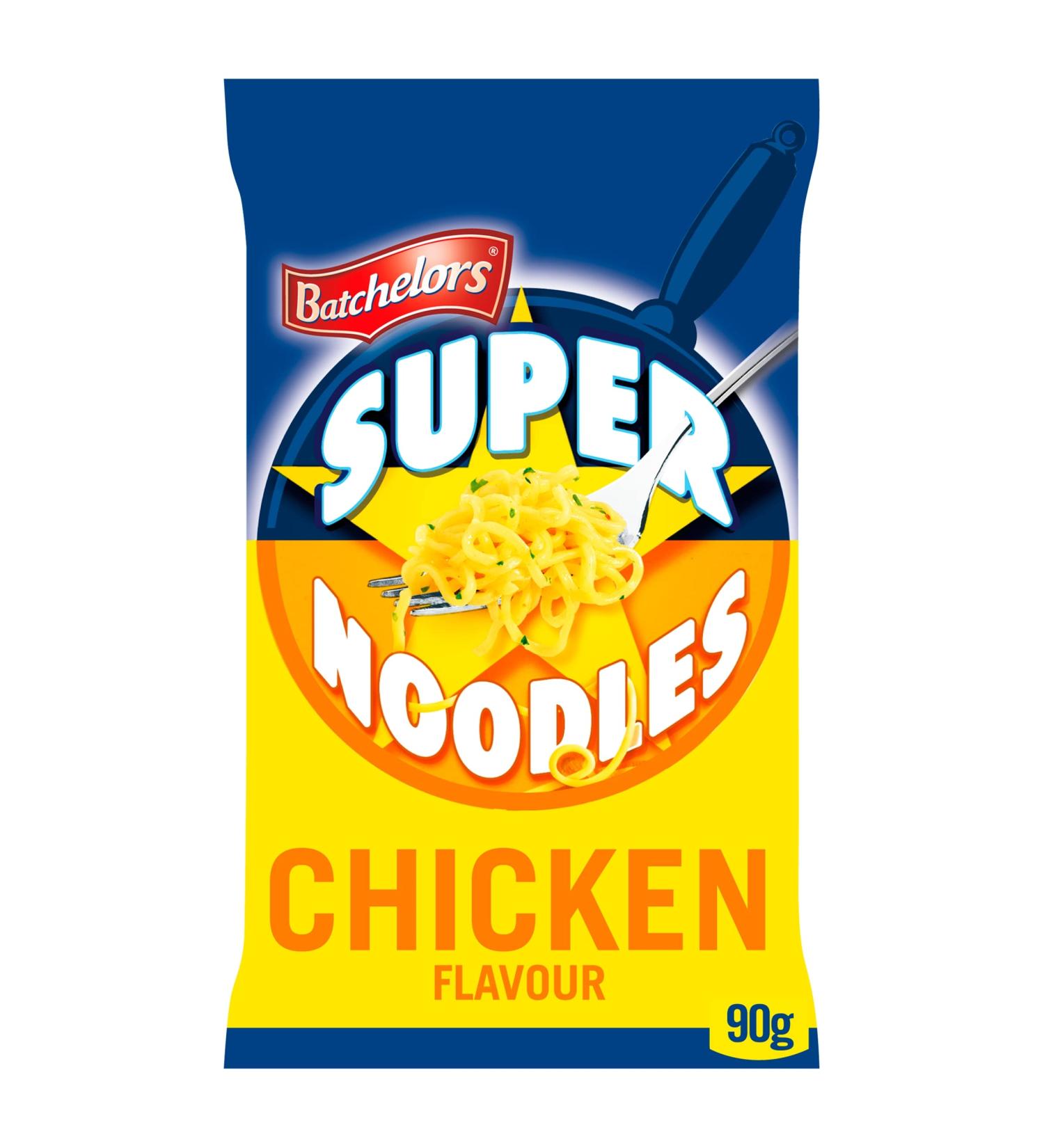 Batchelors Super Prepared Noodles Chicken Flavor 8 x 90 g